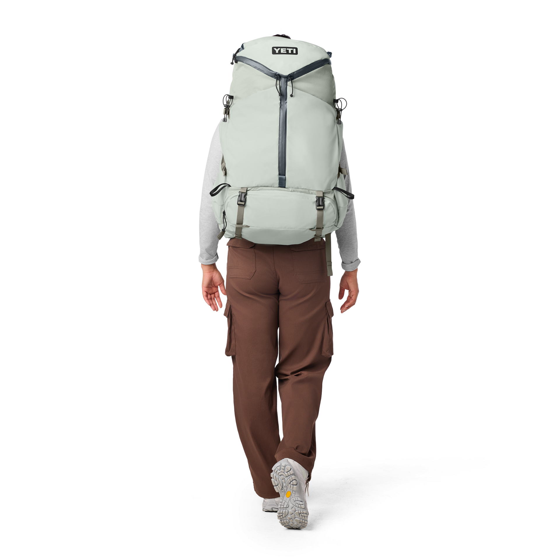 60L Women's Hiking Pack, Ridgeline, large