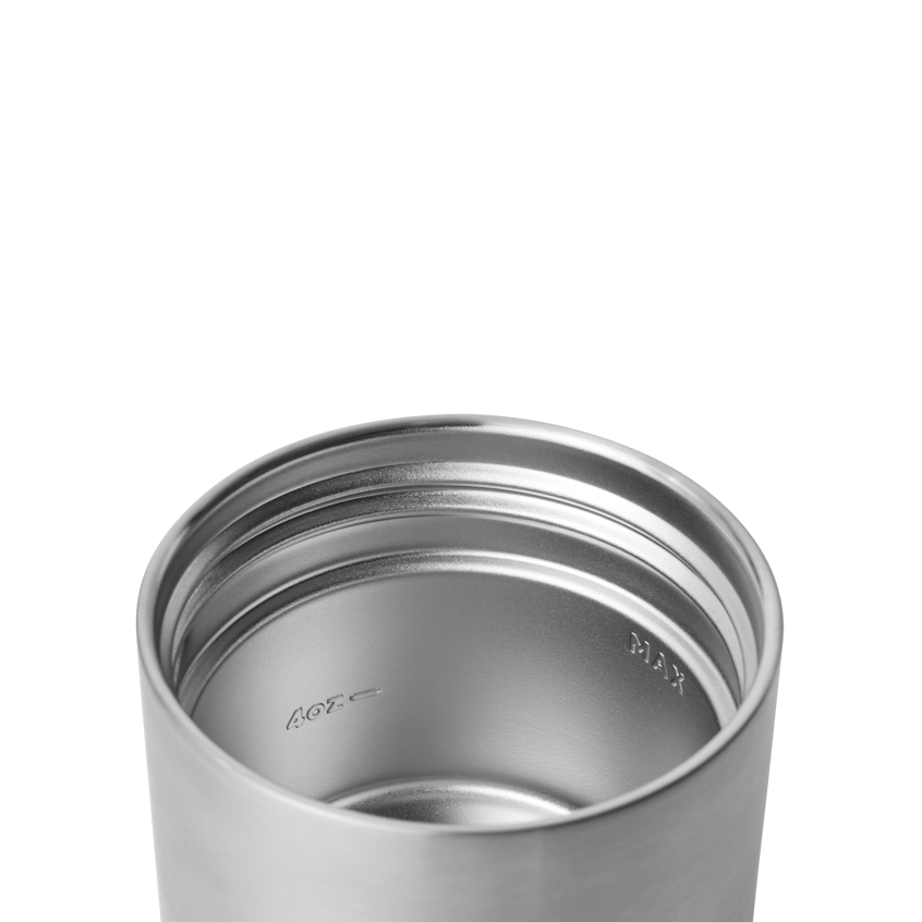 8 oz Insulated Food Jar, Stainless, large