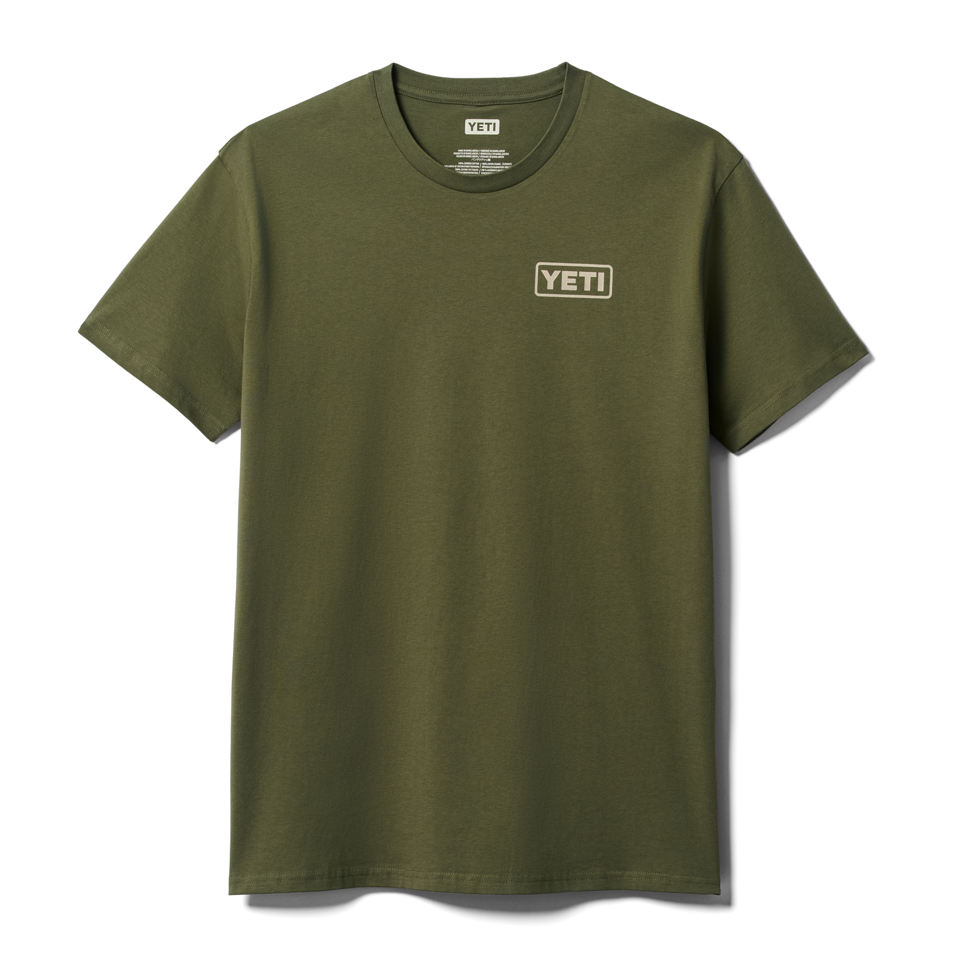 Short Sleeve T-Shirt, Army, large