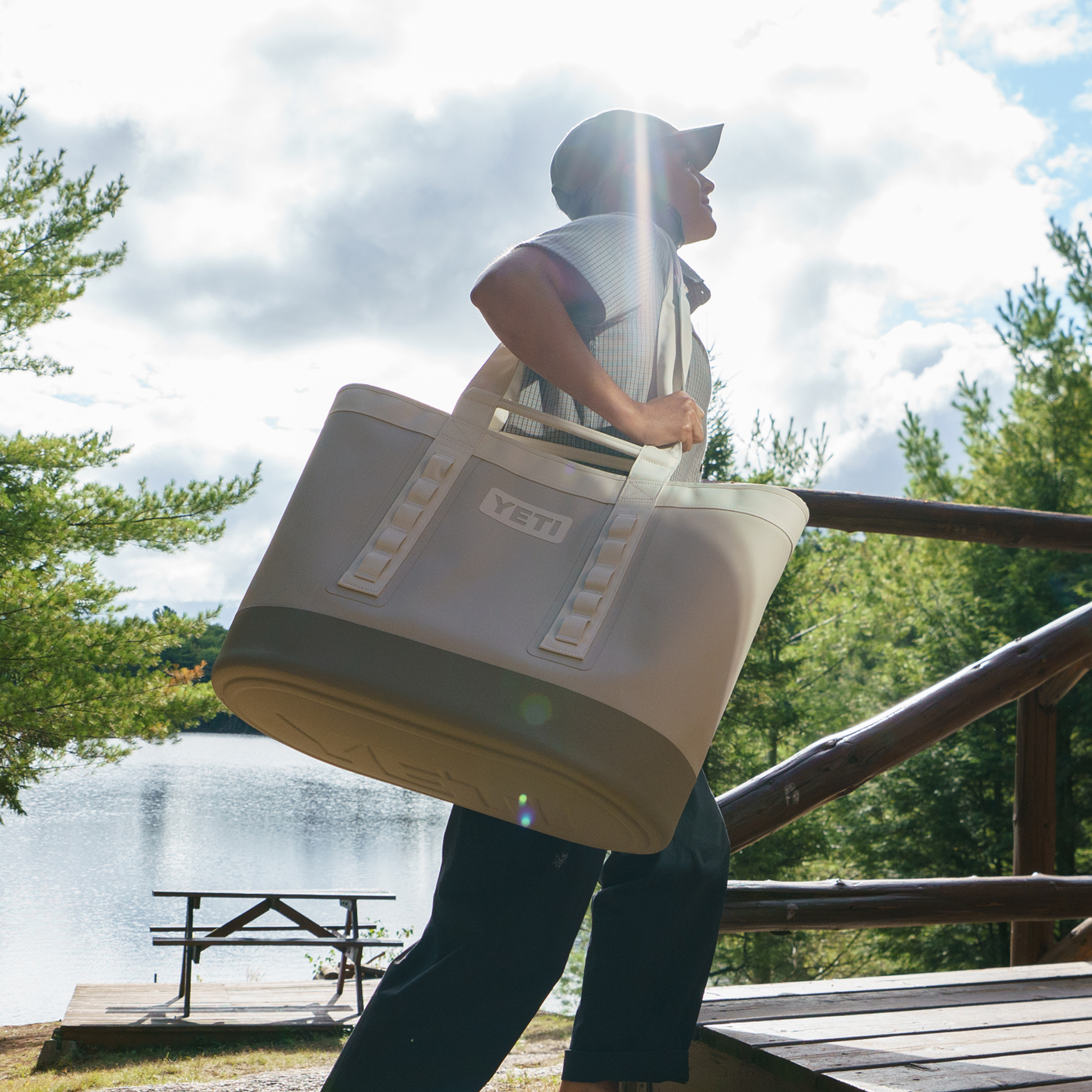 50 Carryall Tote Bag, Ridgeline, large