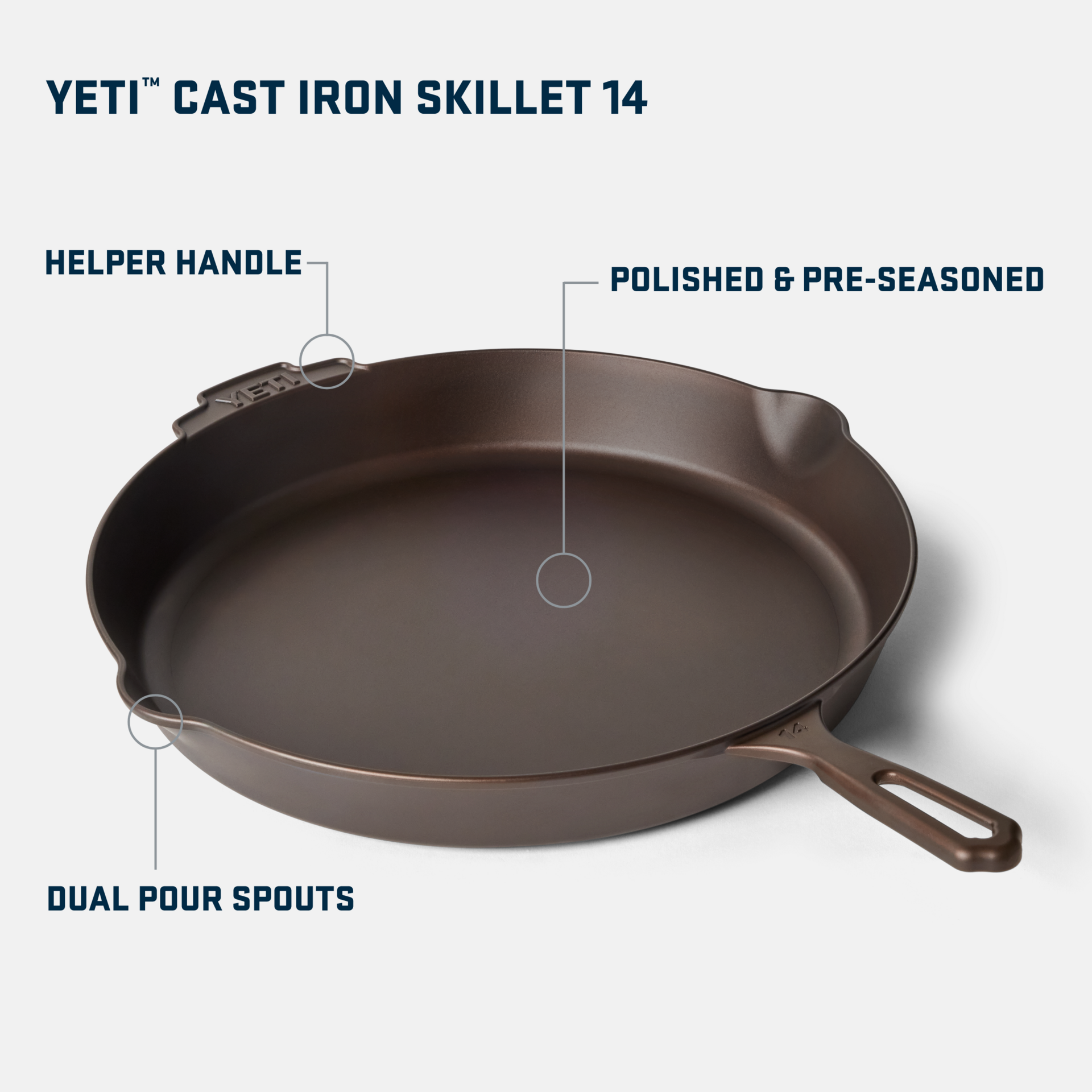 Cast Iron Skillet 14, , large