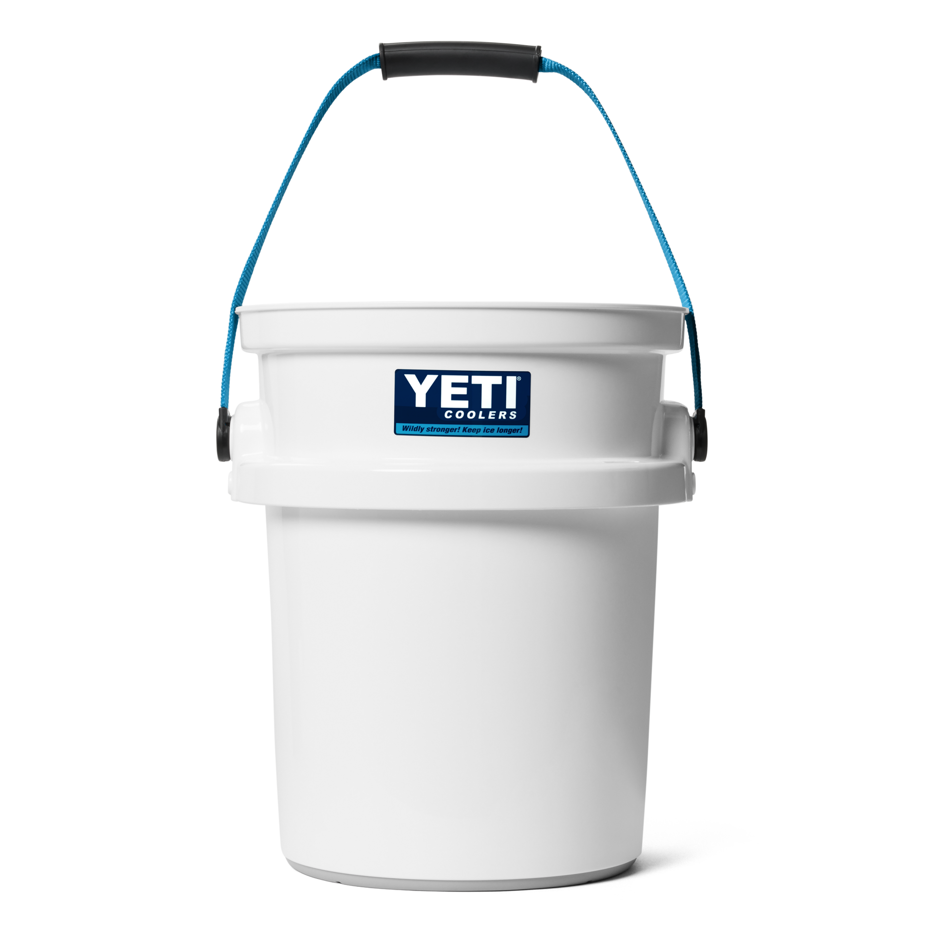 5-Gallon Bucket, White/Blue, large