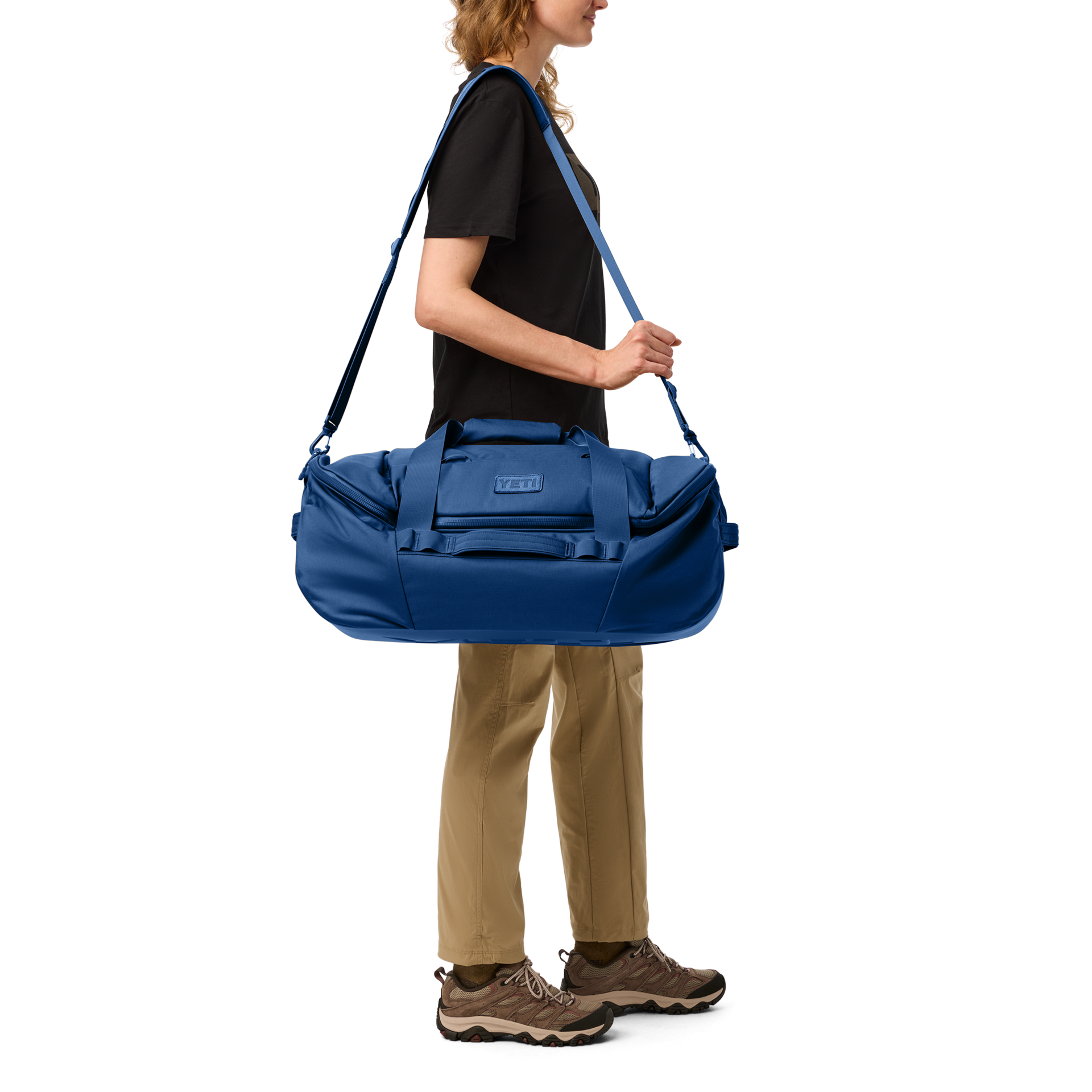 Sac de Sport 60 L, Taupe Cap Fonc&eacute;, large