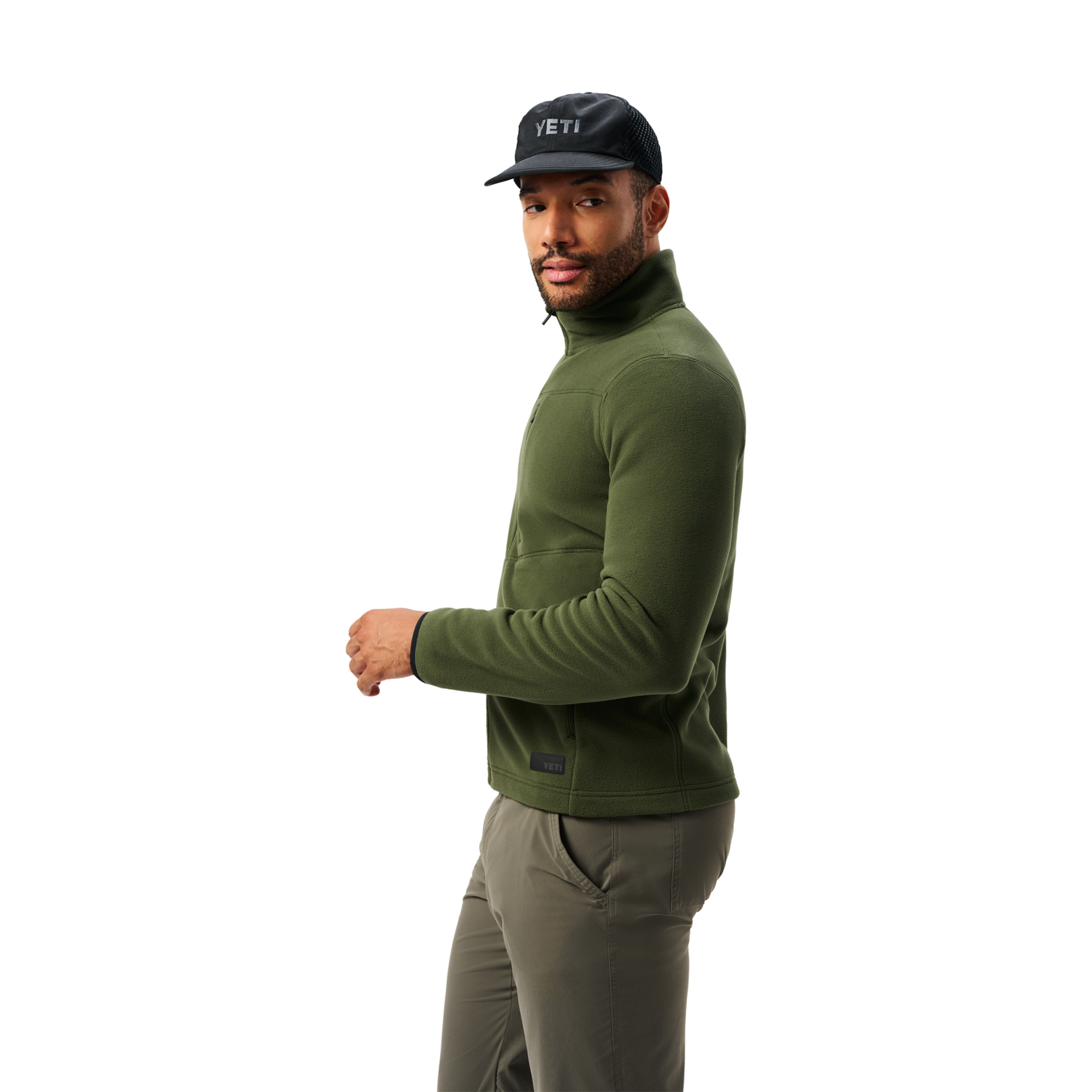 Men&rsquo;s Fleece 260 Full-Zip, Deep Green, large