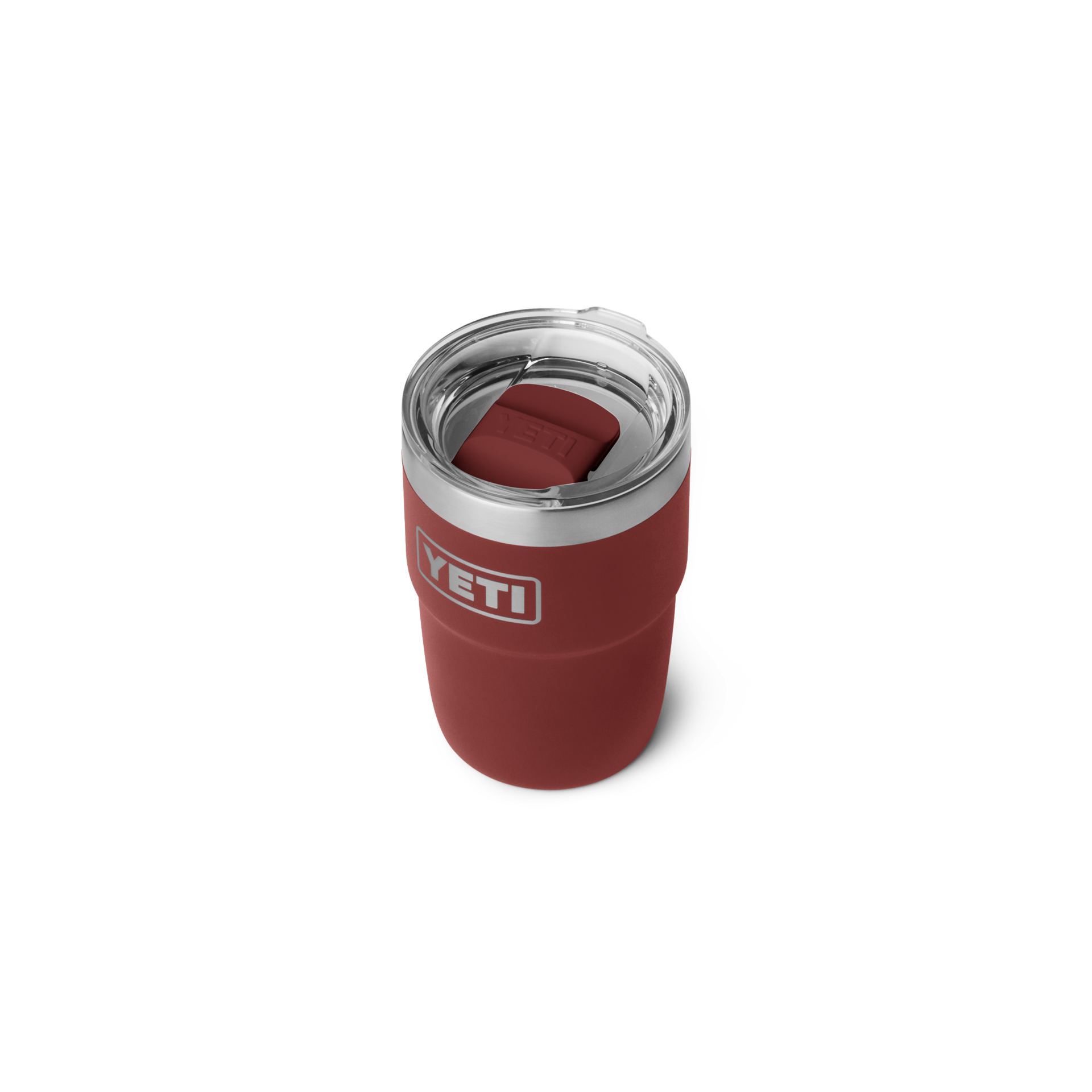 8 oz Stackable Cup, Stag Red, large