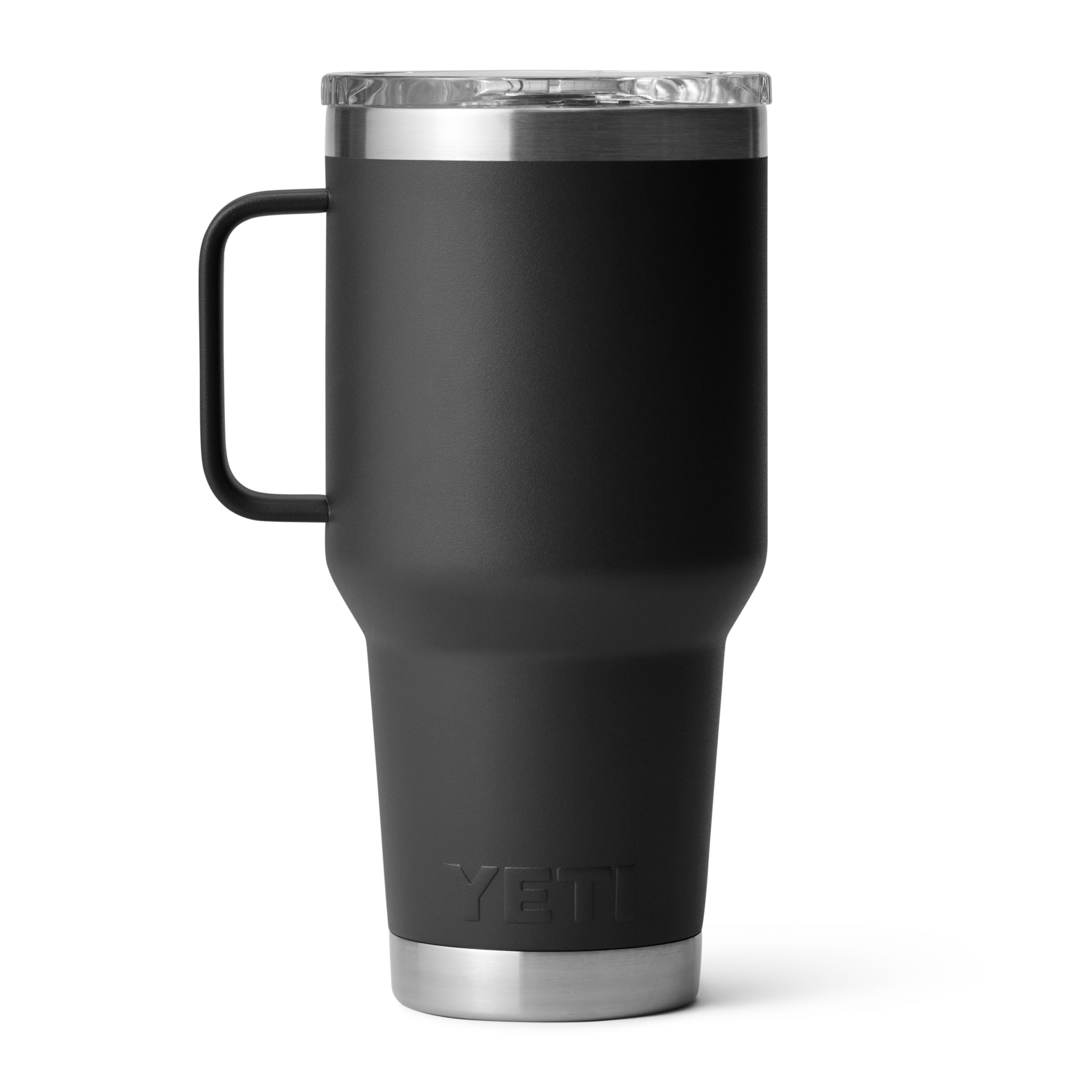 30 oz Travel Mug, Black, large