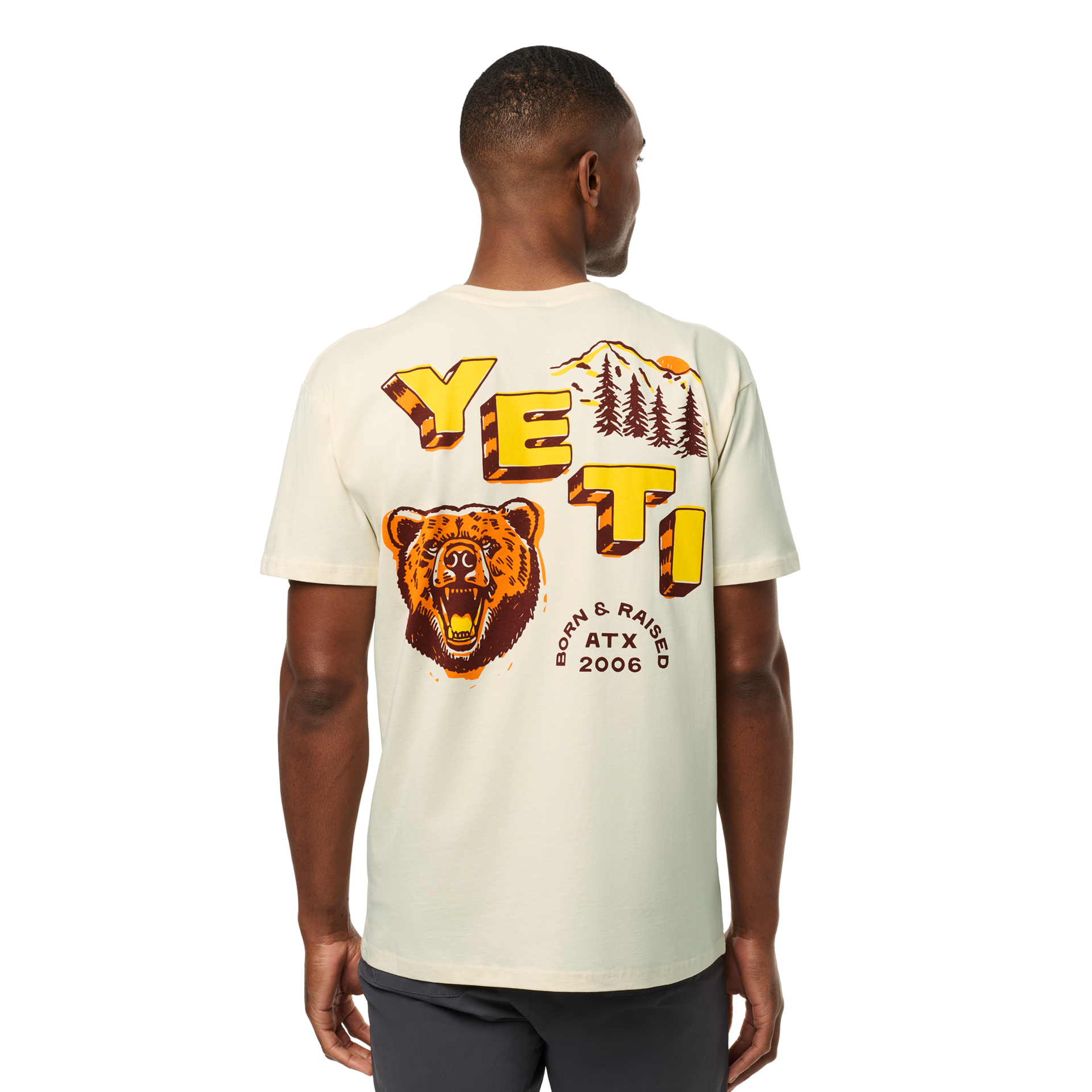 Short Sleeve T-Shirt, Ecru, large