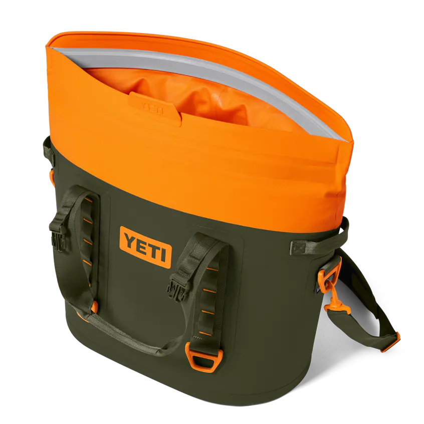 yeti 30 bag cooler Hopper M30 Soft strong magnets locks in cold while Quick YETI Hopper M30 Soft Cooler
