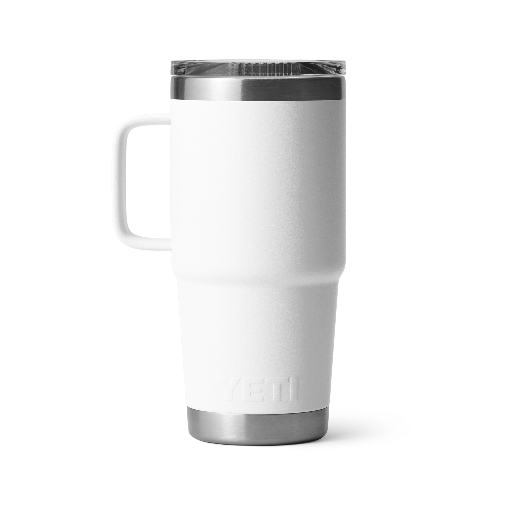 20 oz Travel Mug, White, large