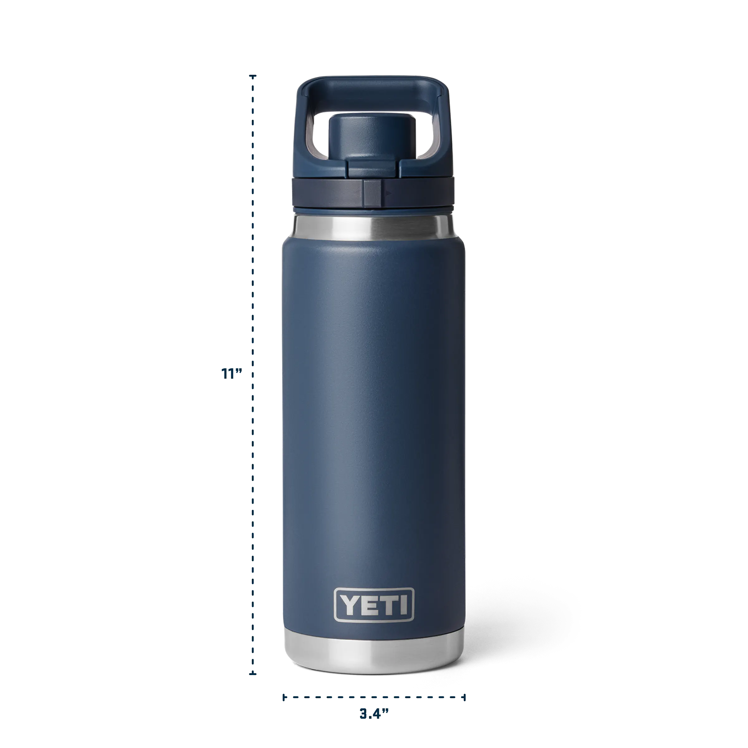 YETI Rambler 769 ml Insulated Water Bottle W/ Flip Chug Cap