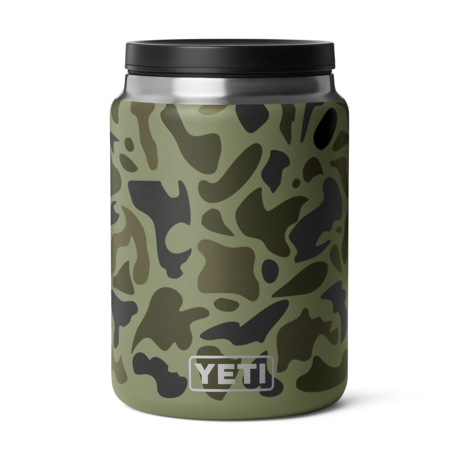 24 oz Insulated Food Jar, Olive Camo, large