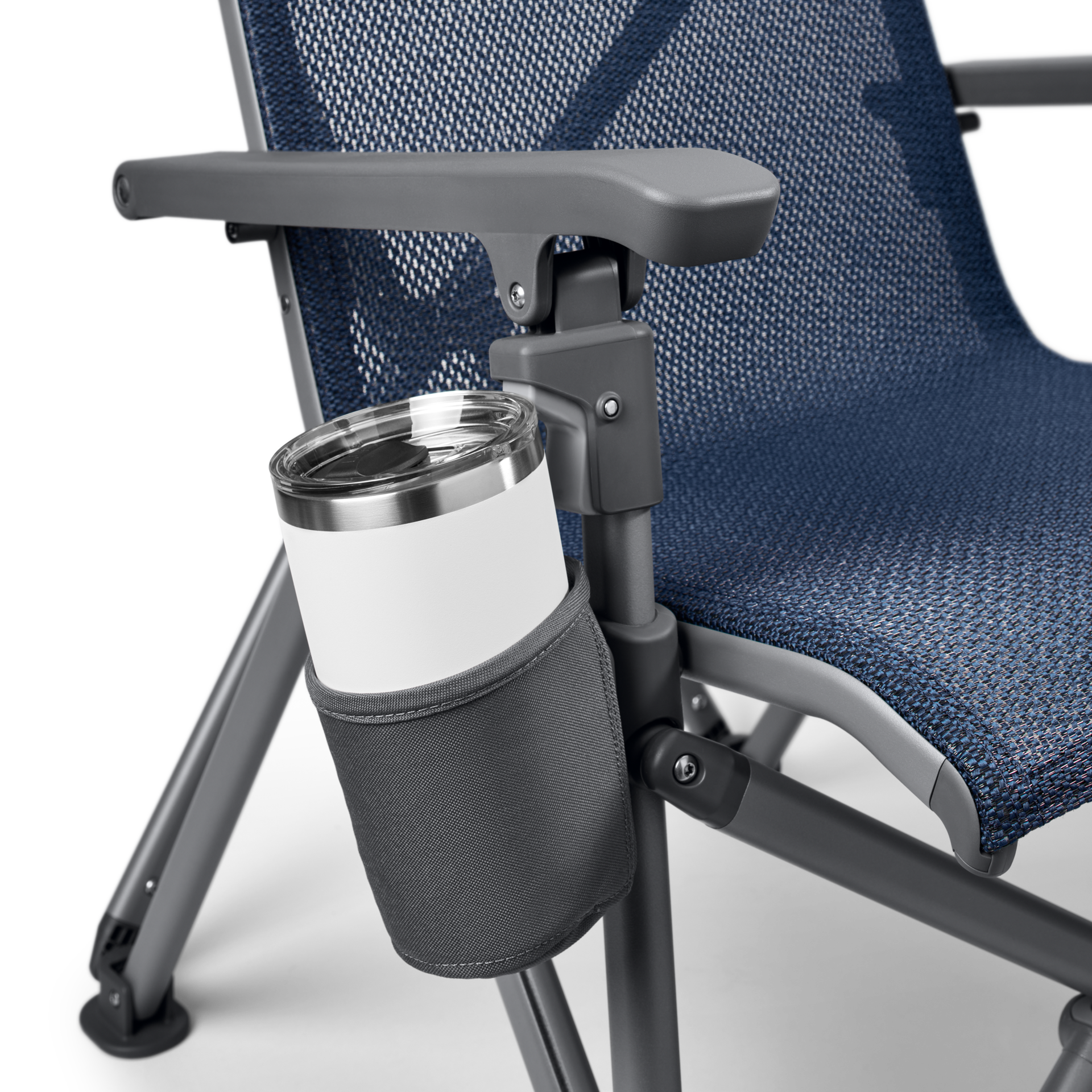 Camp Chair, Navy, large