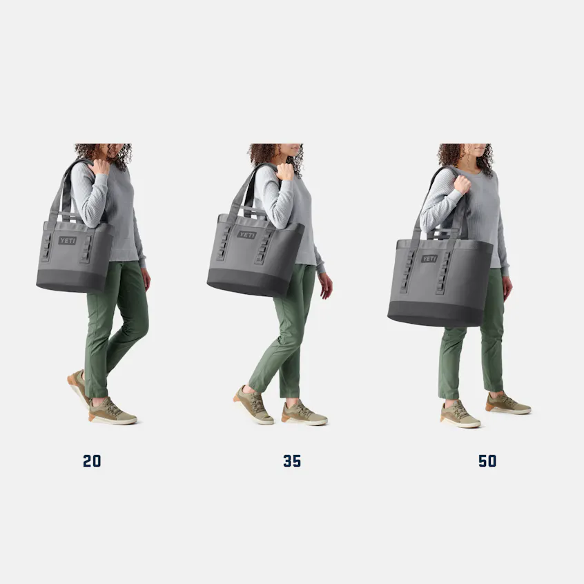yeti bag sizes Amazon.com: Camino 20 Carryall with Internal Dividers, All-Purpose Utility Bag, Firefly Yellow : Sports & Outdoors day adventures YETI Camino 20 Carryall Tote