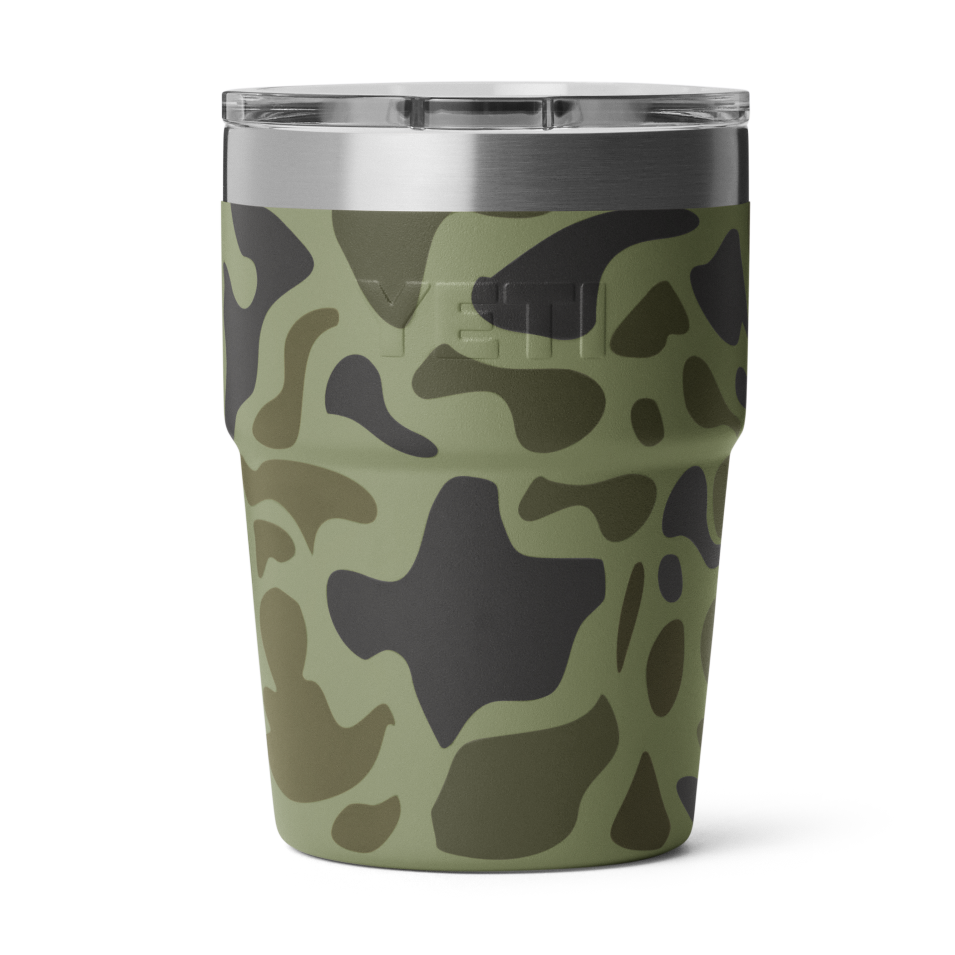 16 oz Stackable Cup, Olive Camo, large
