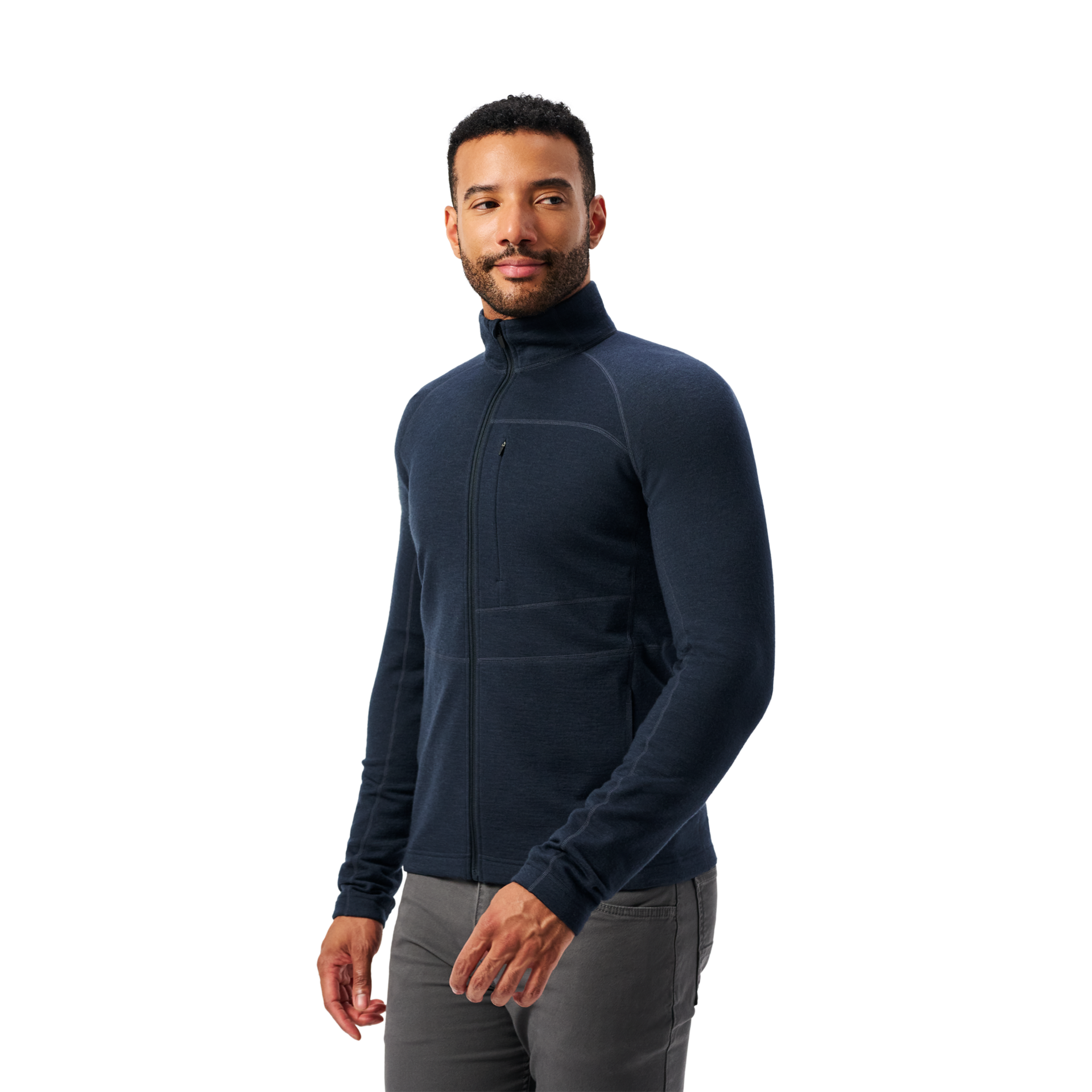 Men&rsquo;s Merino 310 Full-Zip, Dusk Blue, large