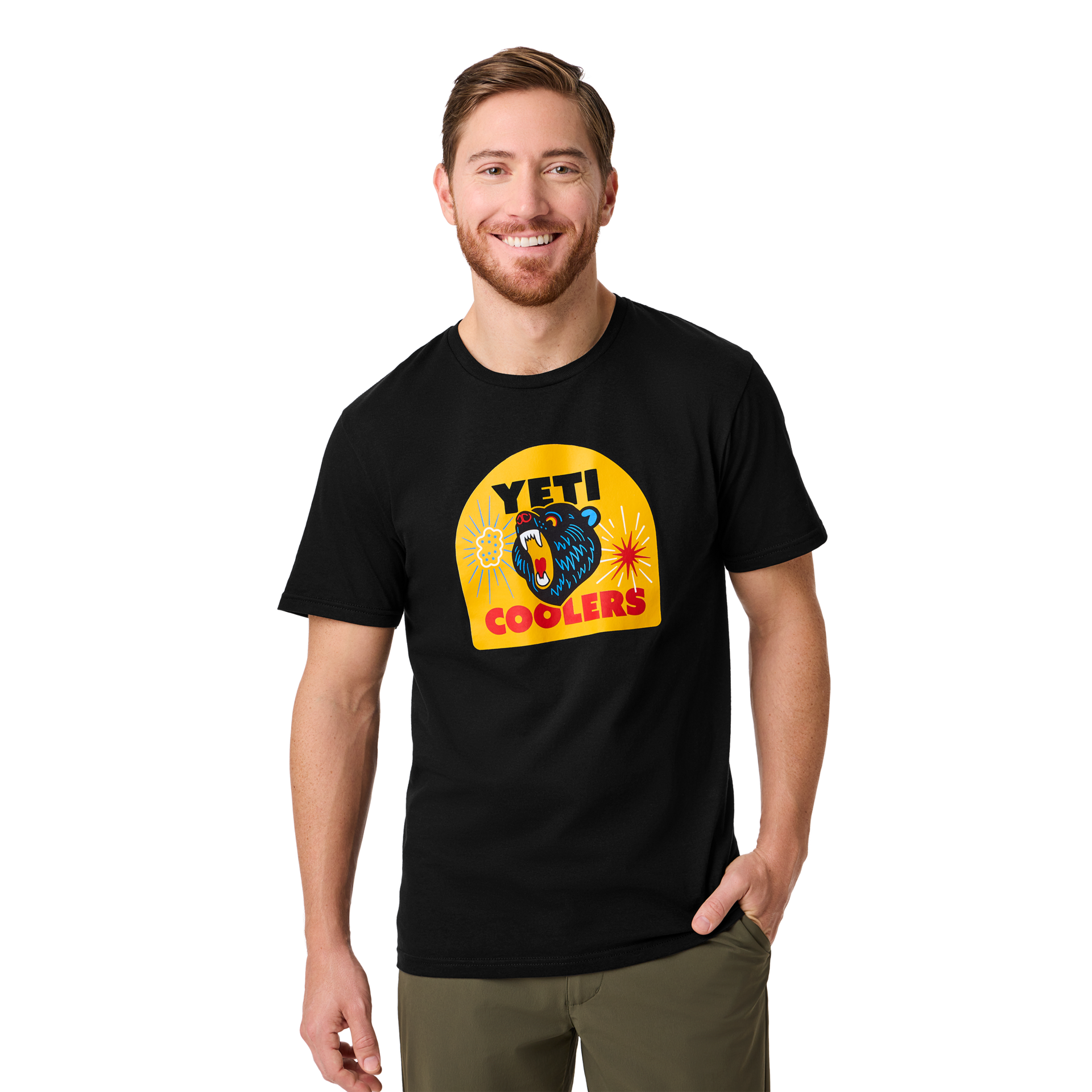 Short Sleeve T-Shirt, Black, large