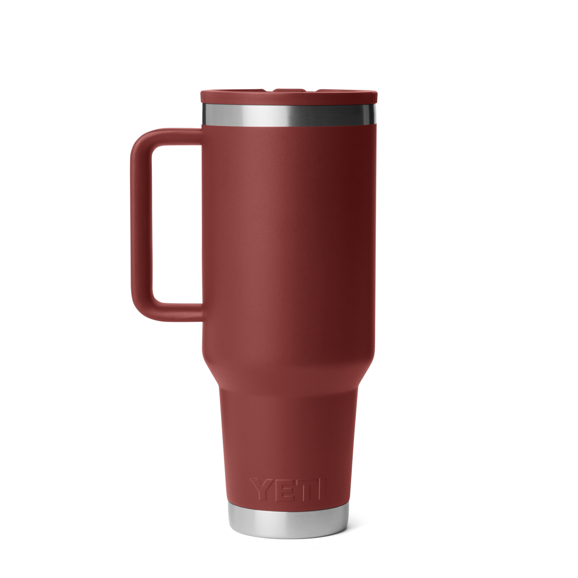 40 oz Travel Straw Mug, Stag Red, large