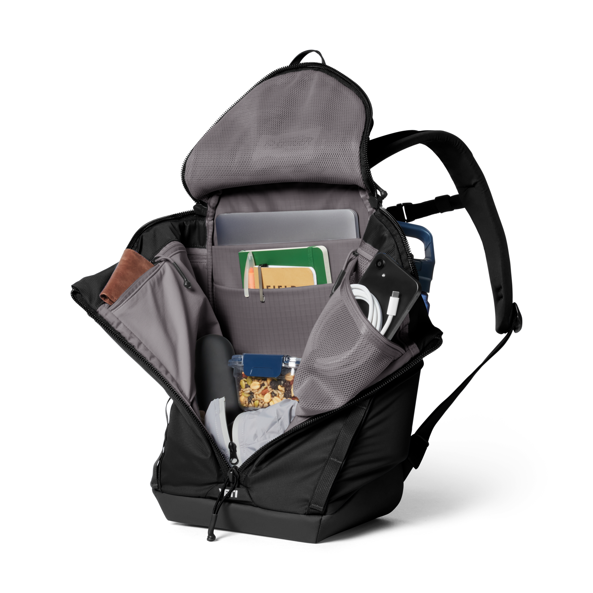 Mochila de uso diario 20L, Negro, large