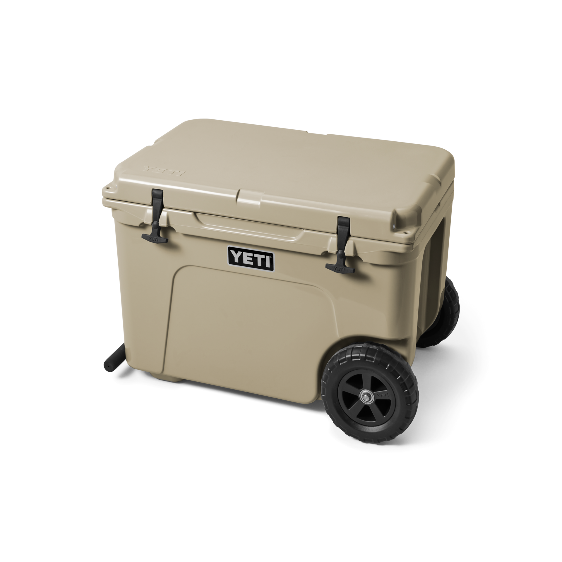 Wheeled Cooler, Tan, large