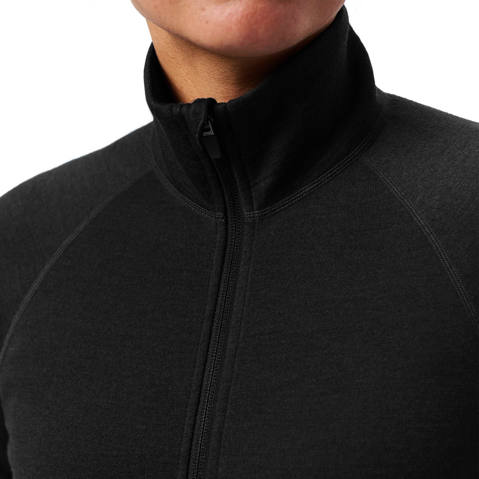 Women&rsquo;s Merino 310 Full-Zip, Black, large