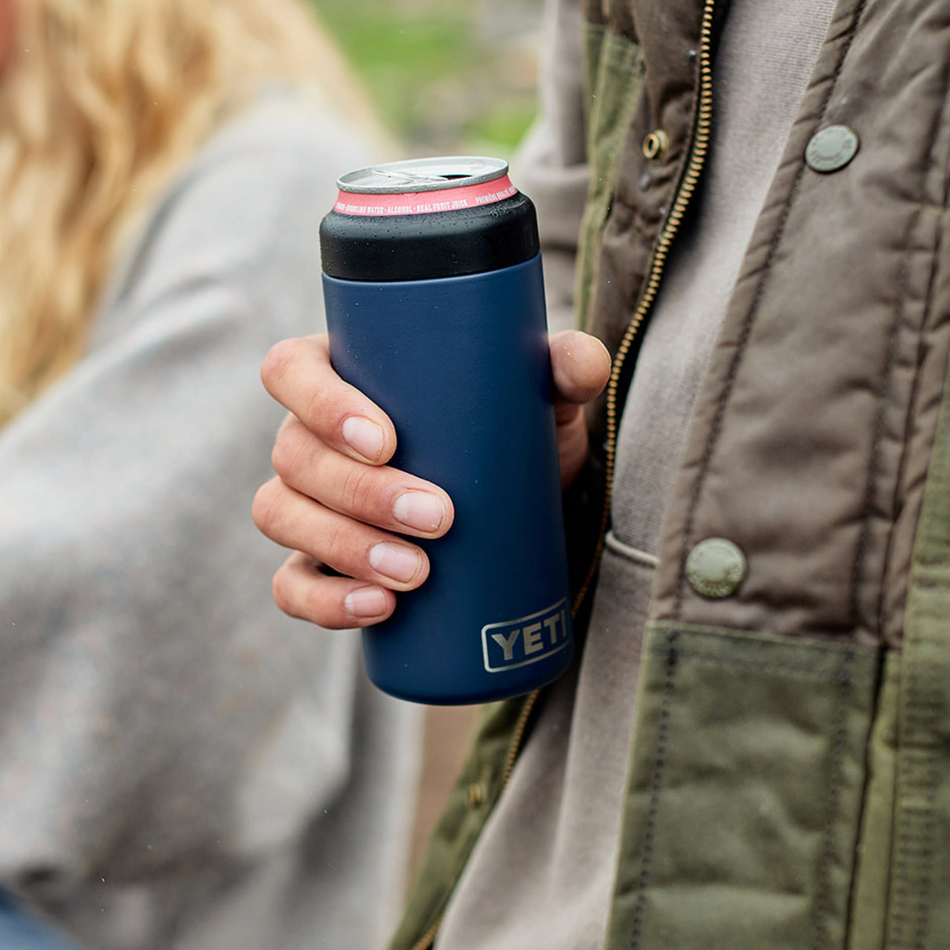 12 oz Colster&reg; Slim Can Cooler, Royal Blue, large