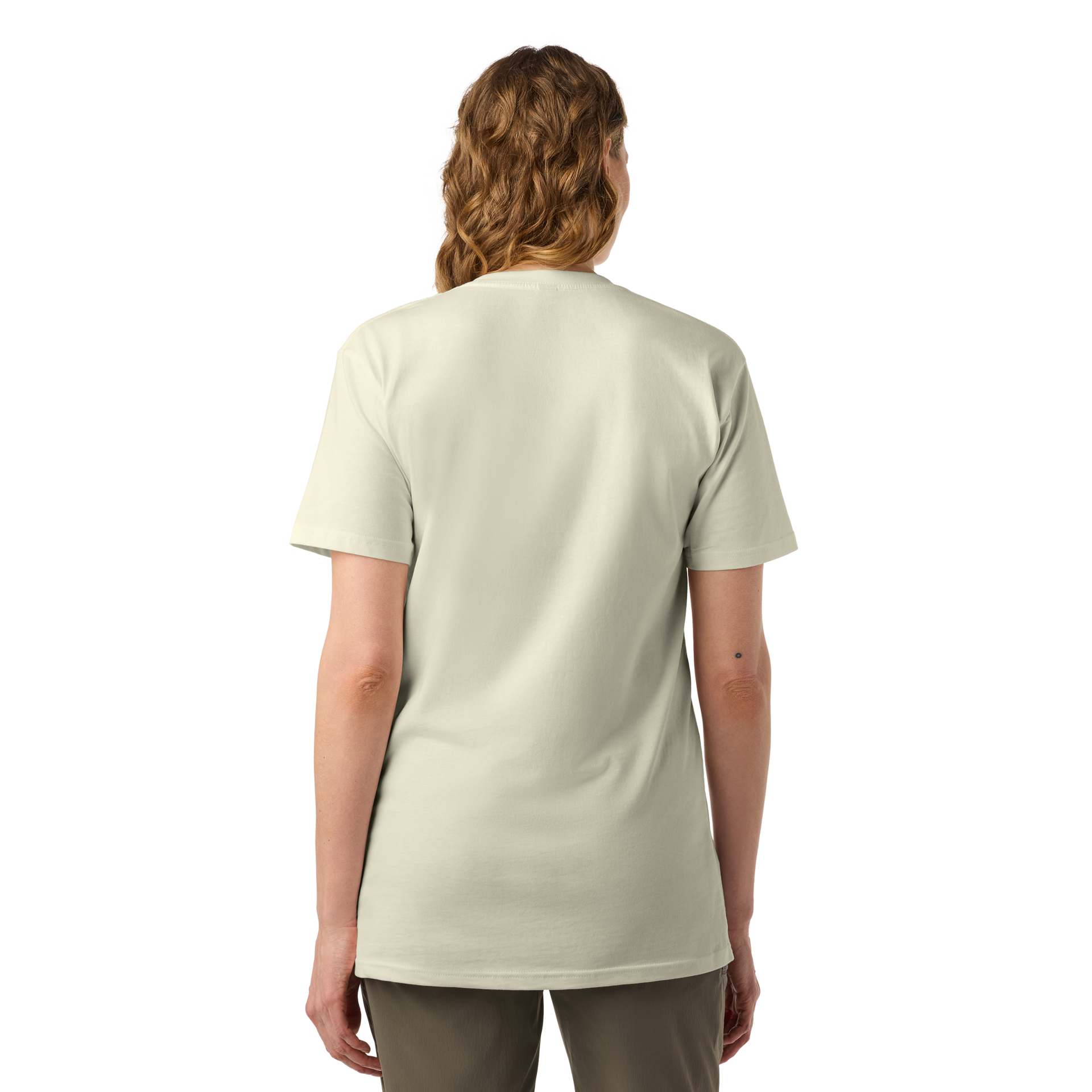 Short Sleeve T-Shirt, Natural, large