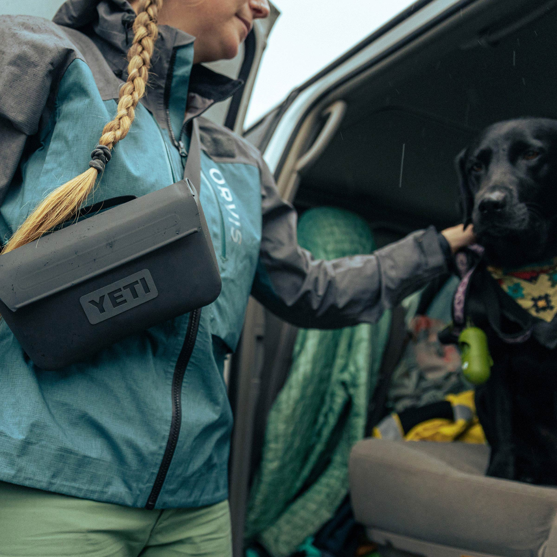 1L Waterproof Gear Case, Desert Bloom, large