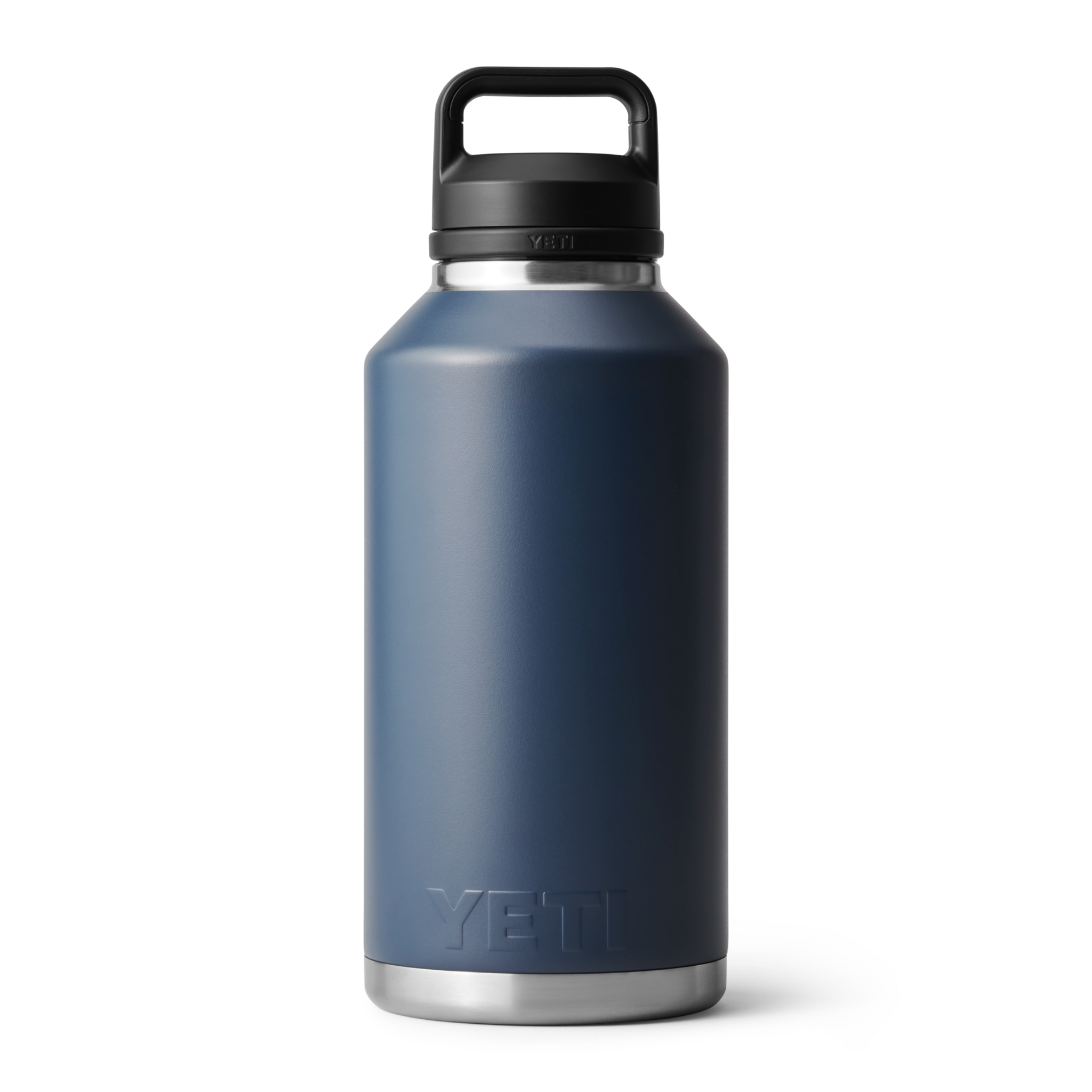 64 oz Water Bottle, Navy, large