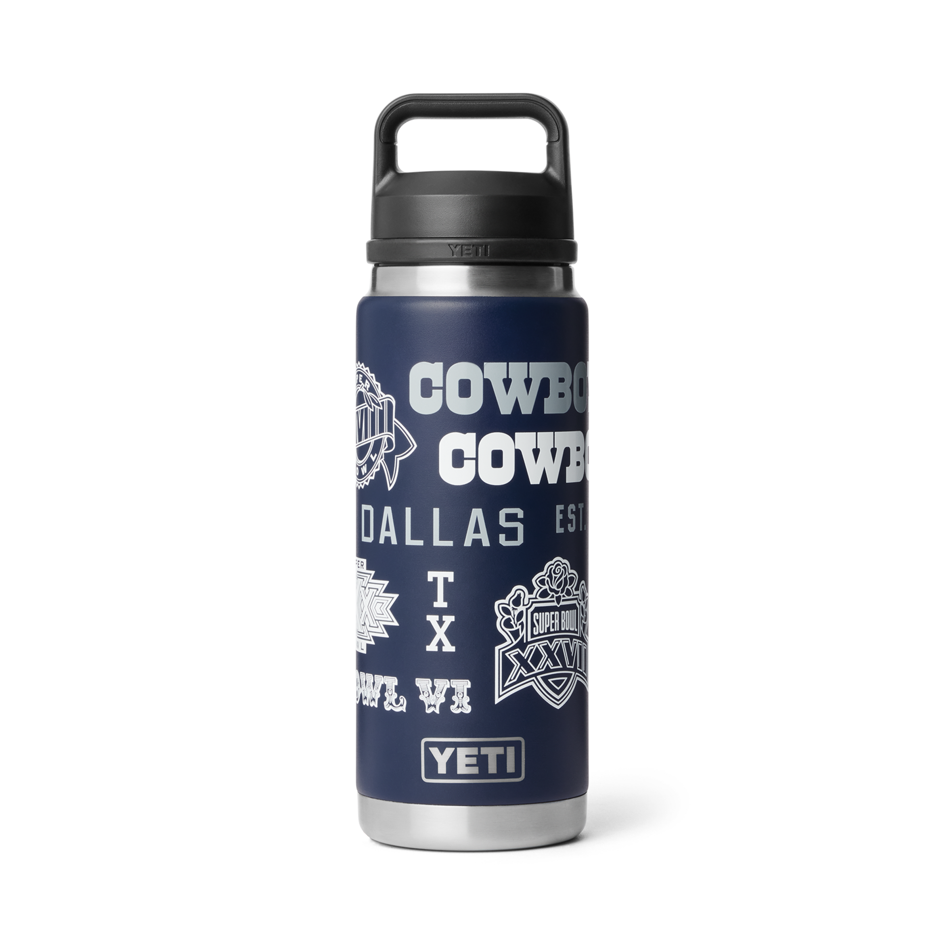 Cowboys 26 oz Rambler&reg; Water Bottle, Cowboys, large