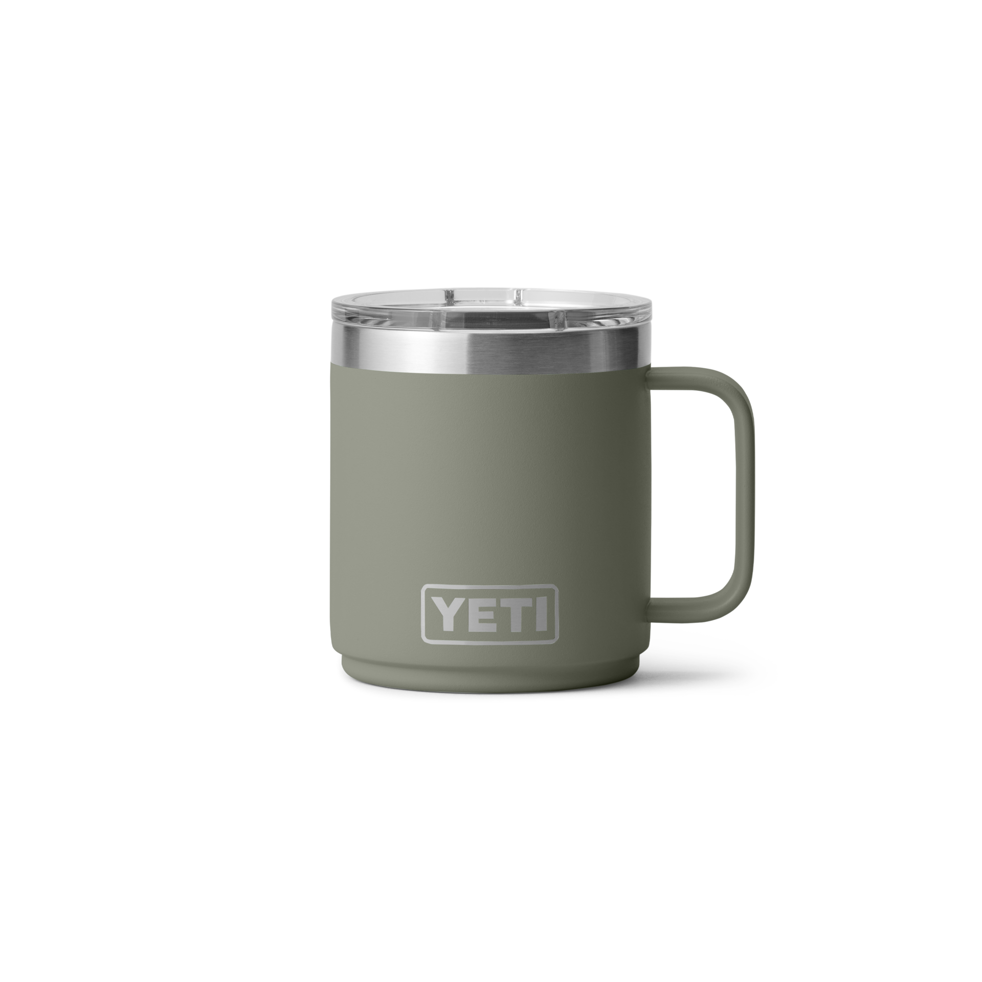 10 oz Ceramic Mug, Pampa Green, large