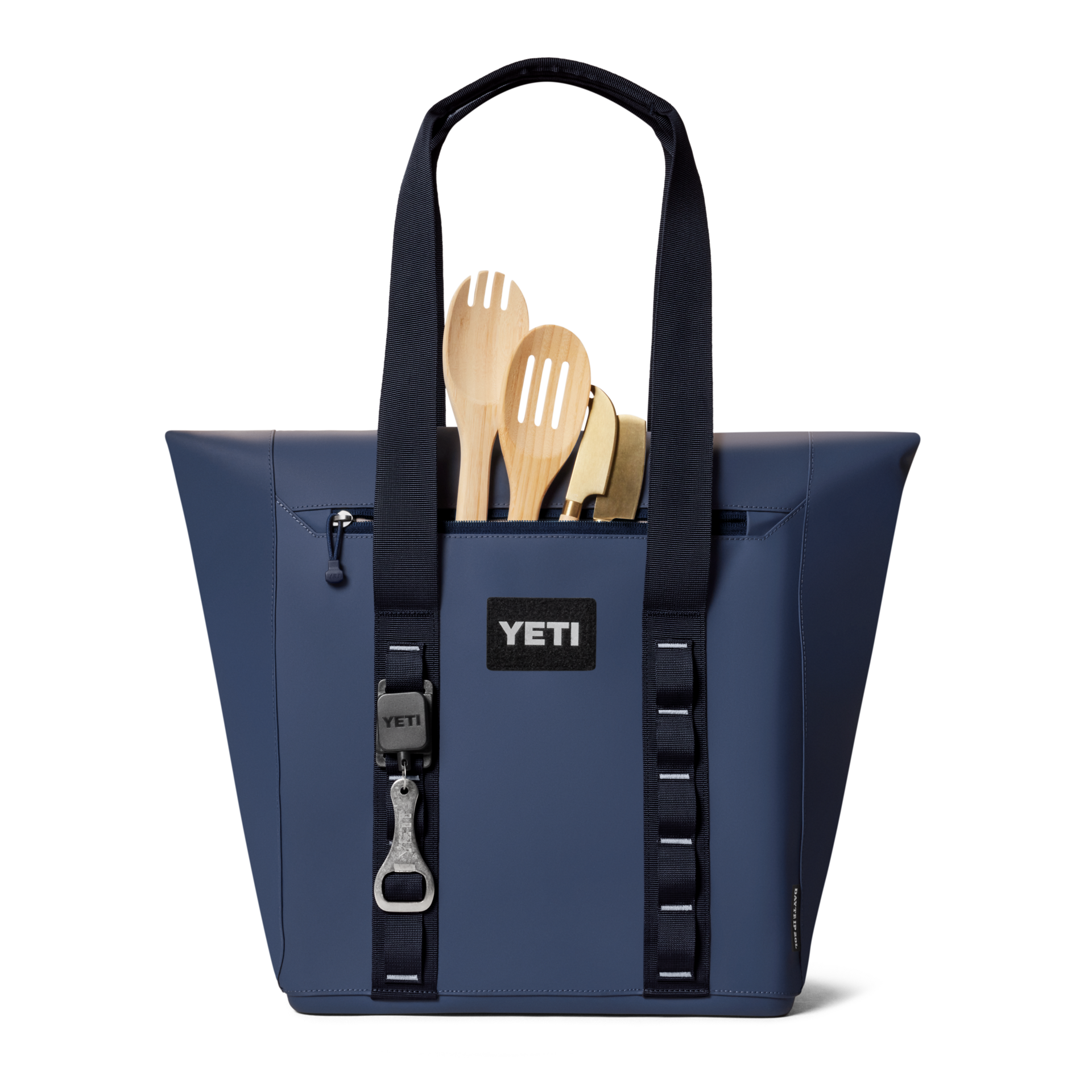 20L Insulated Tote Bag, Classic Navy, large