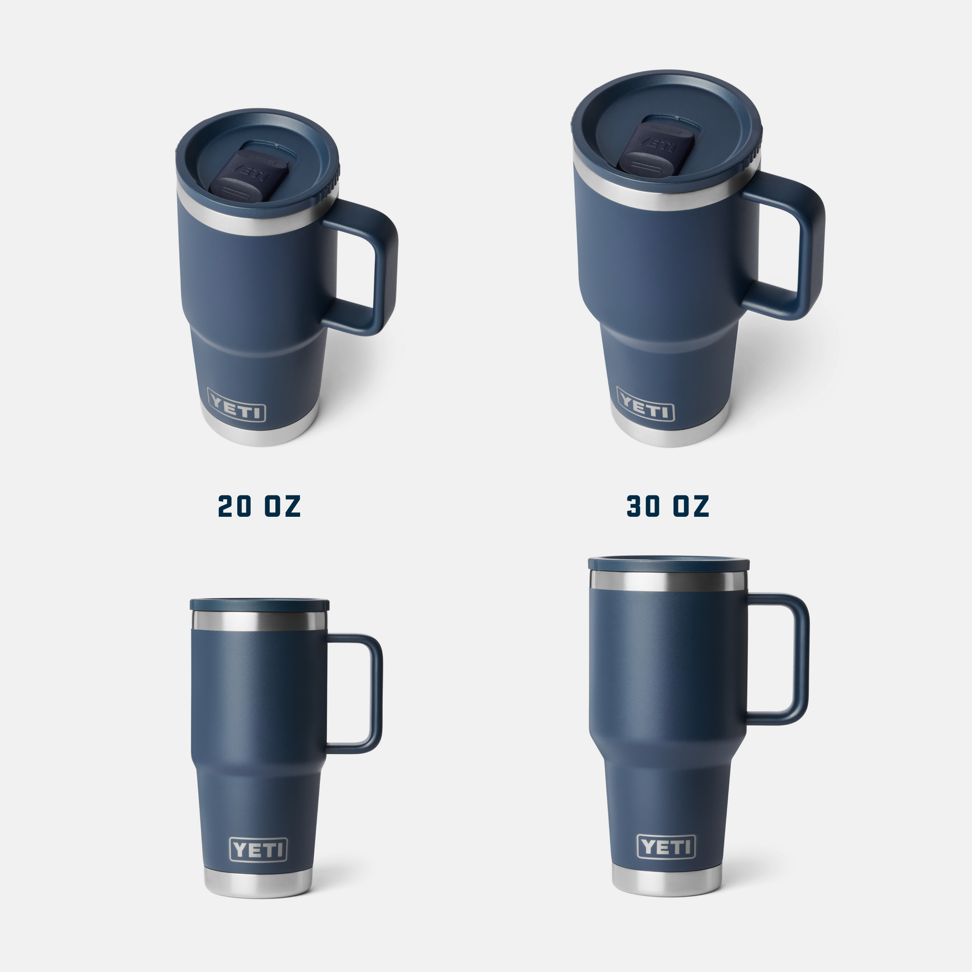 591 ML Travel Mug, Navy, large