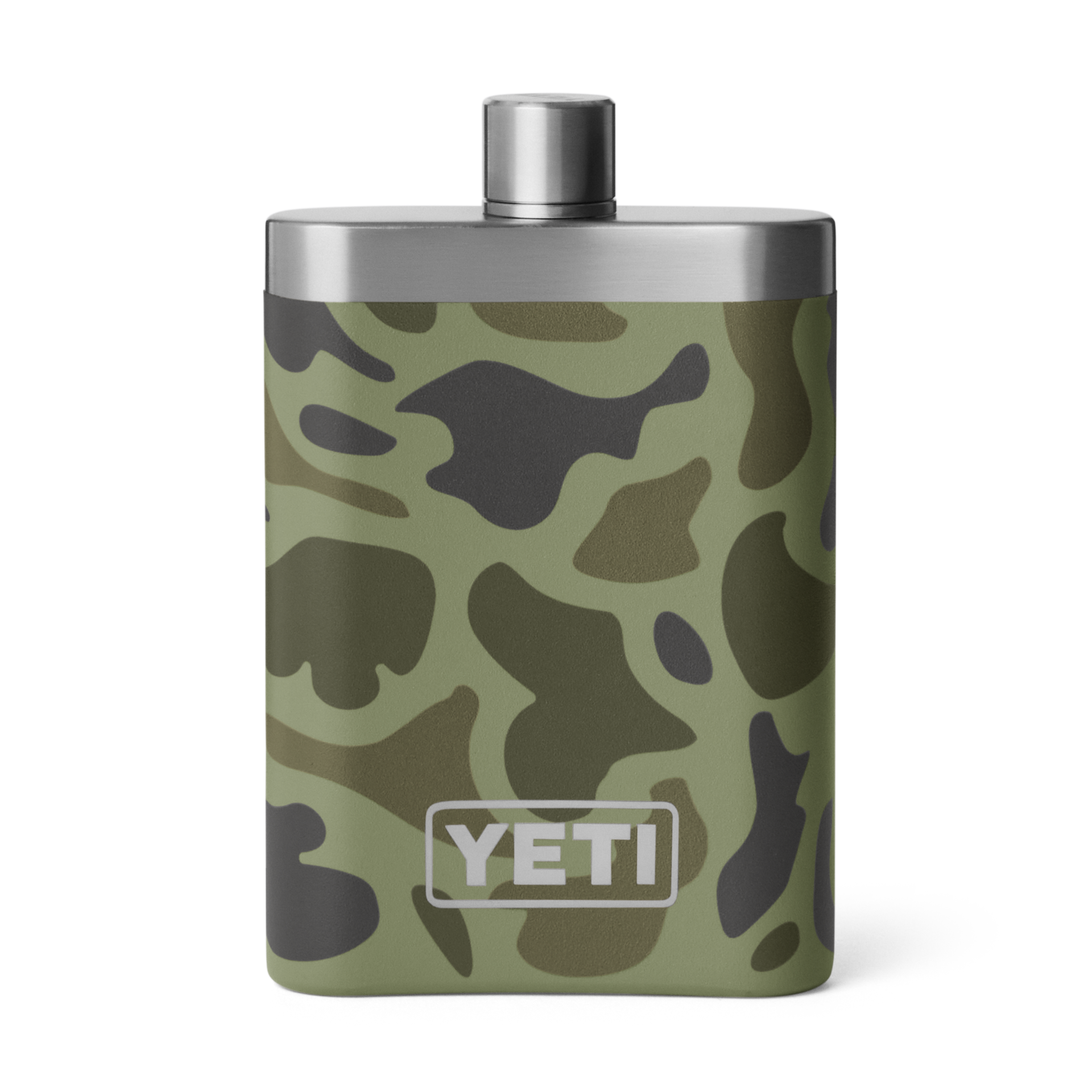 Flask, Olive Camo, large