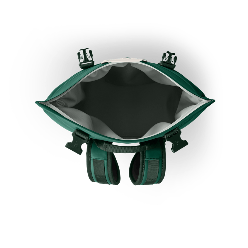 M12 Backpack Soft Cooler, Black Forest Green, large