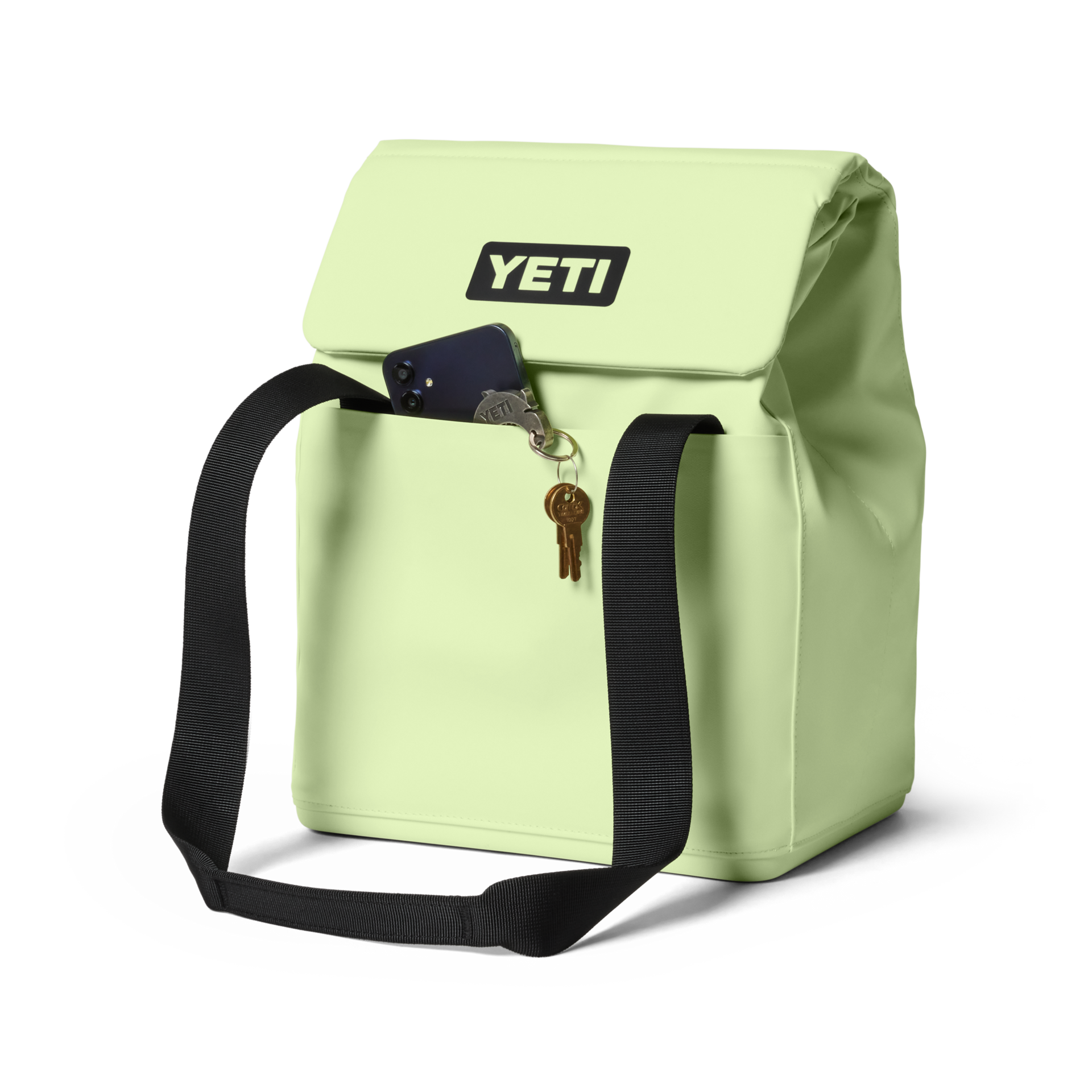 14L Insulated Tote Bag, Grasshopper, large