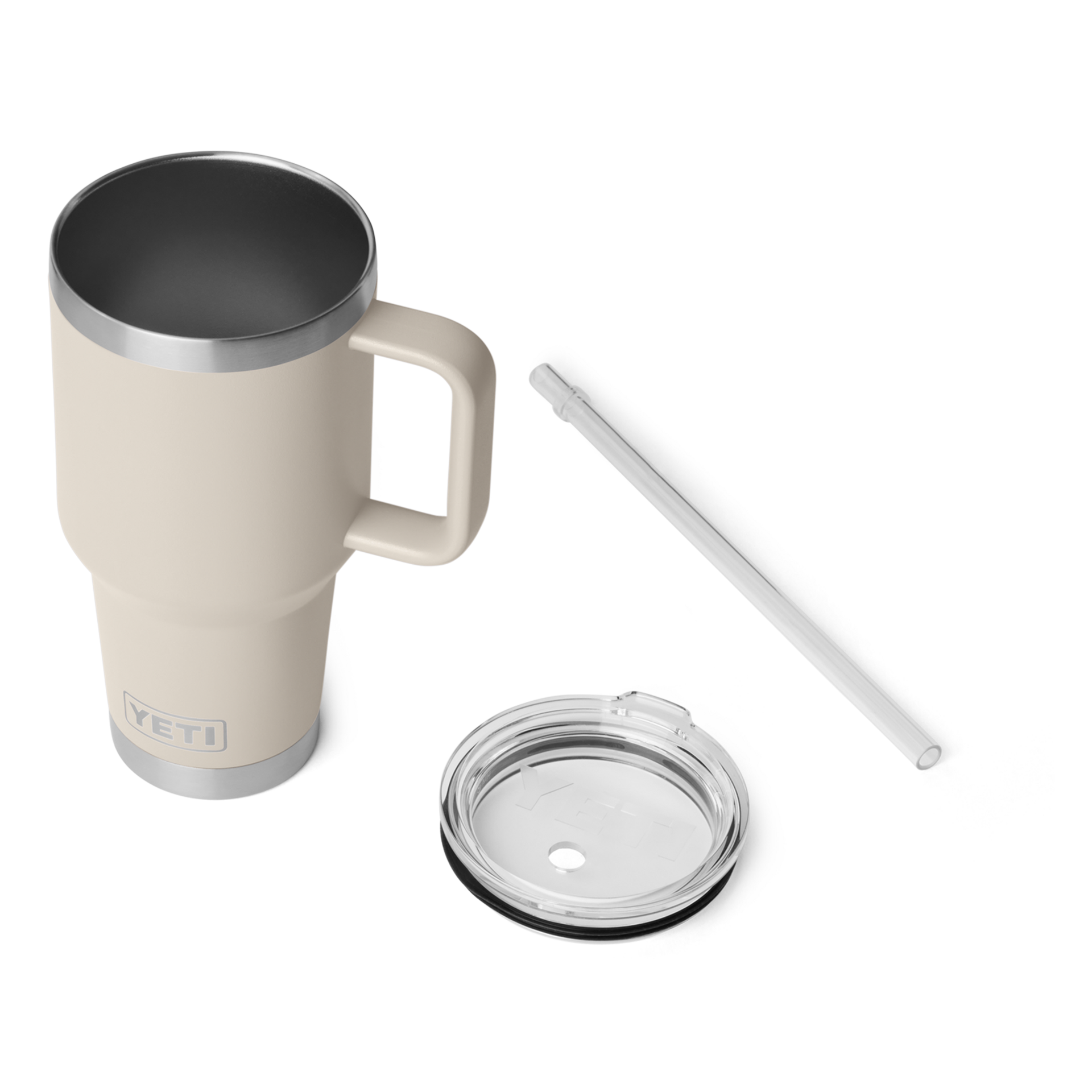 35 oz Straw Mug, Cape Taupe, large