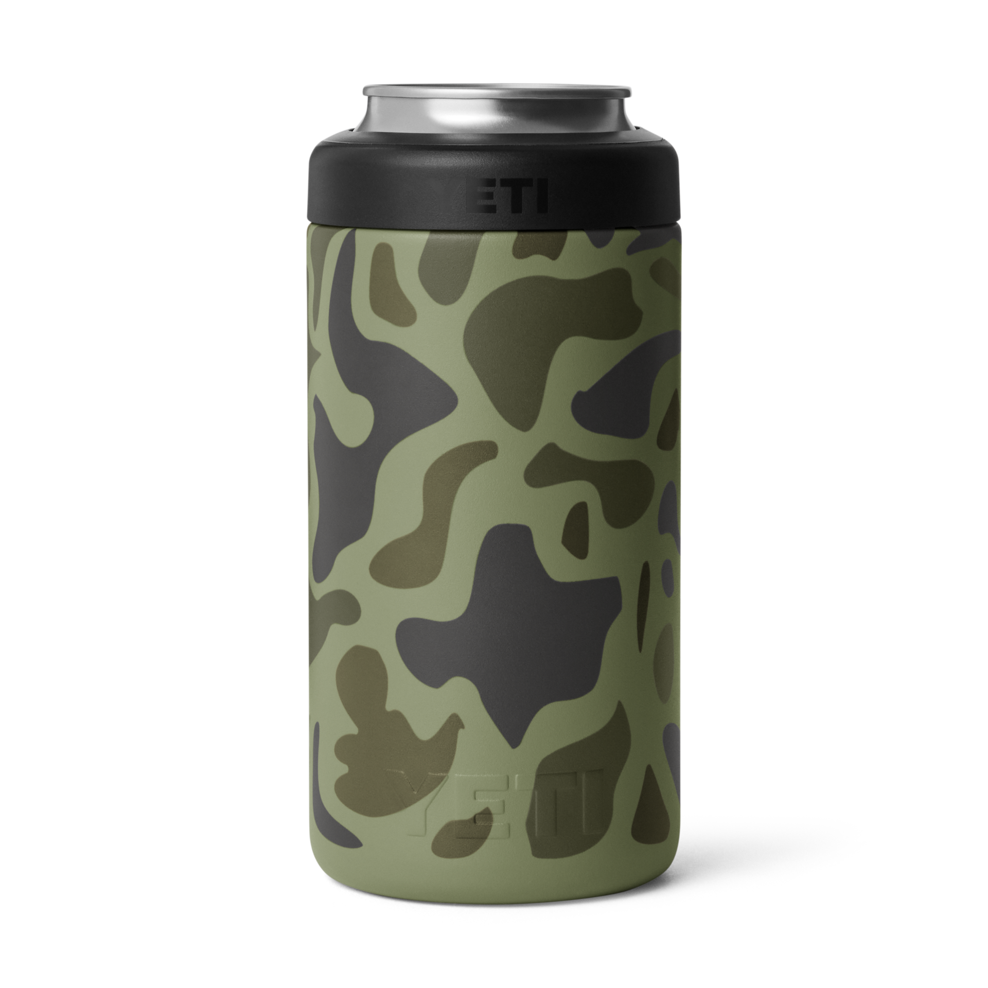 16 oz Colster&reg; Tall Can Cooler, Olive Camo, large