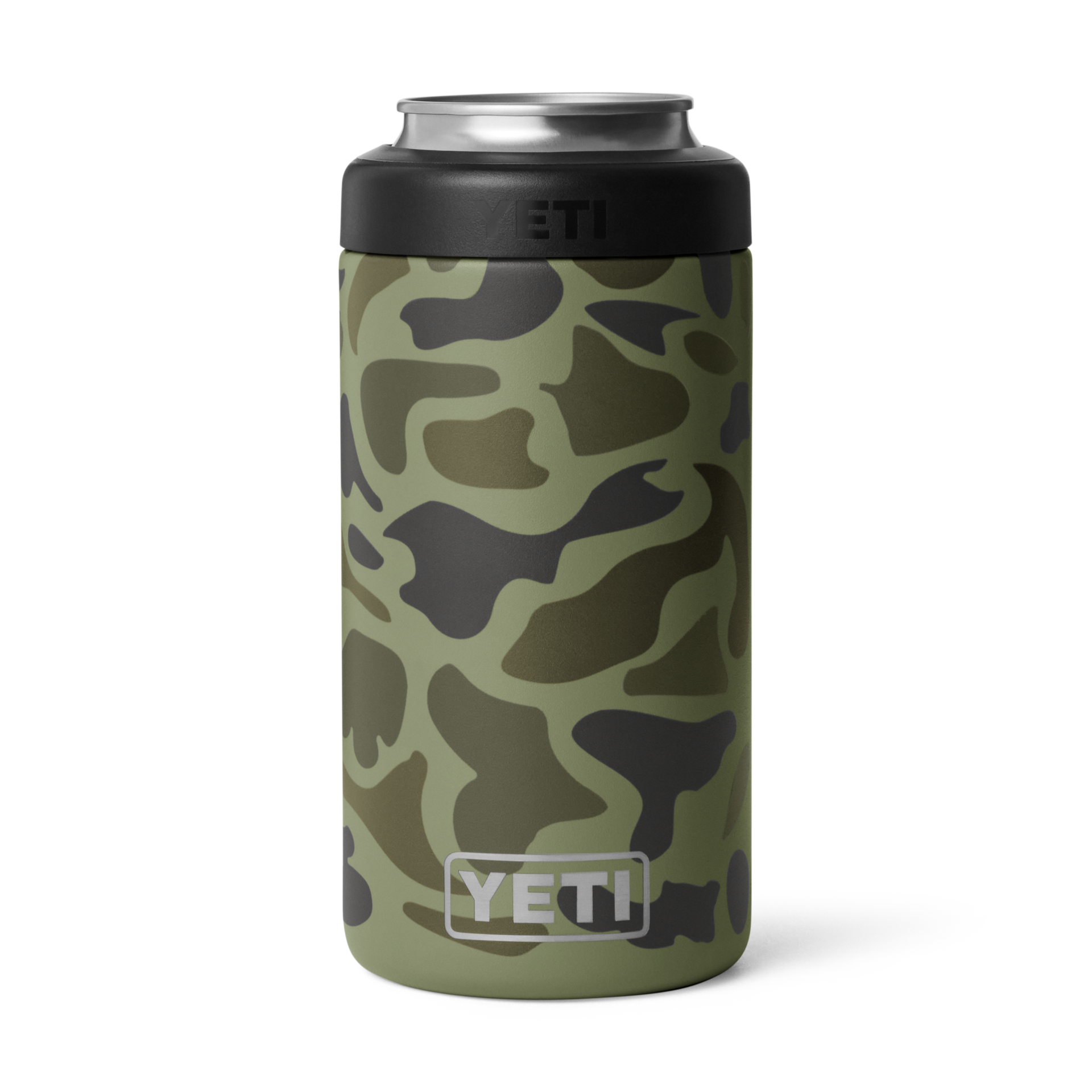 16 oz Colster&reg; Tall Can Cooler, Olive Camo, large