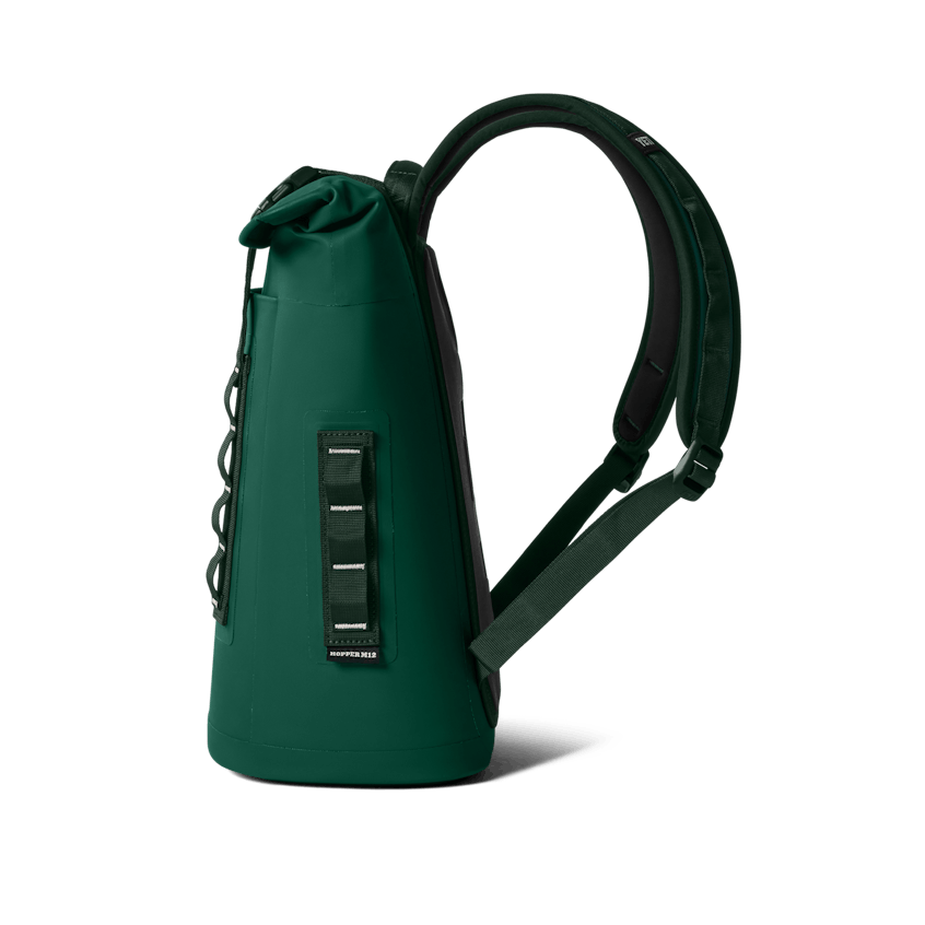 M12 Backpack Soft Cooler, Black Forest Green, large