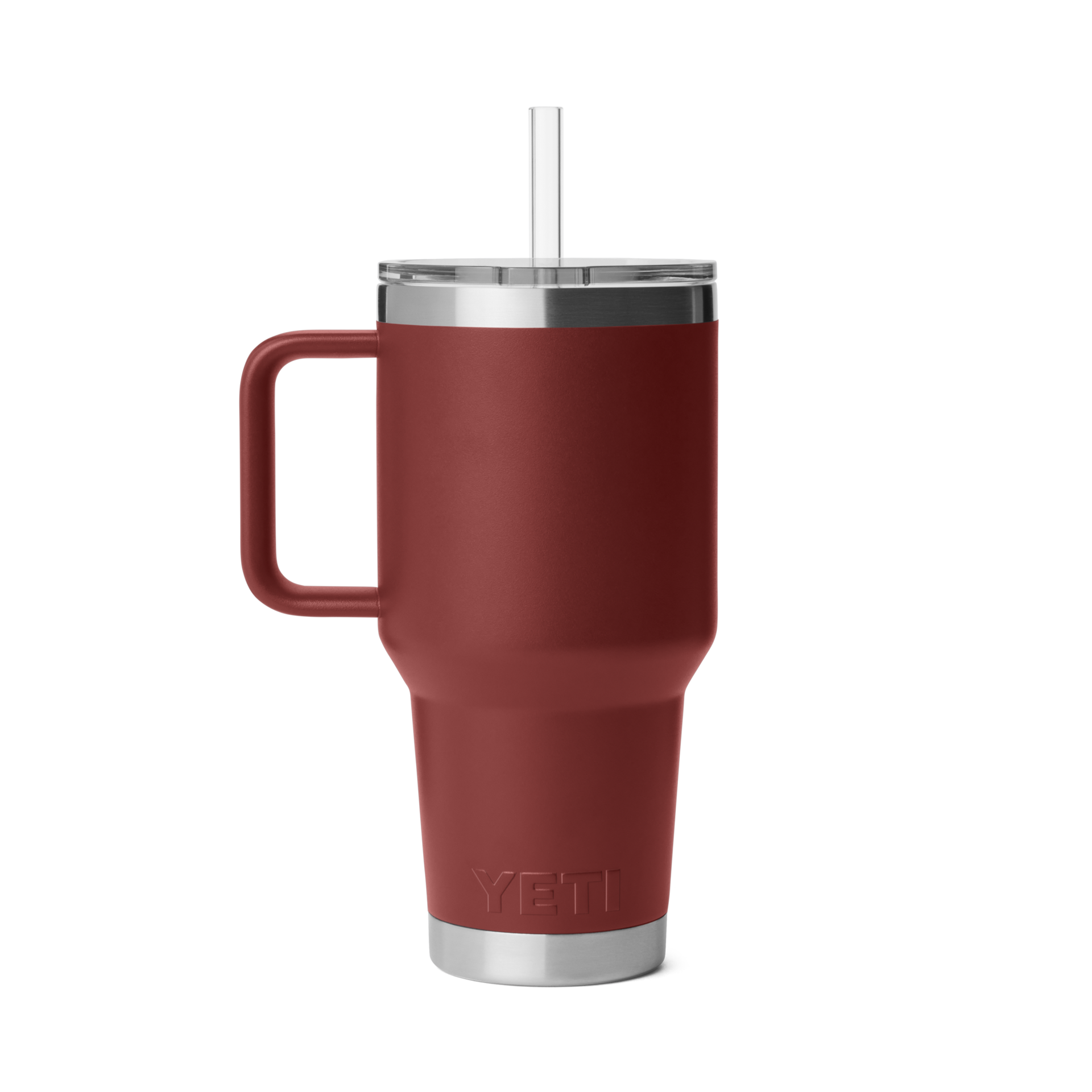 35 oz Straw Mug, Stag Red, large