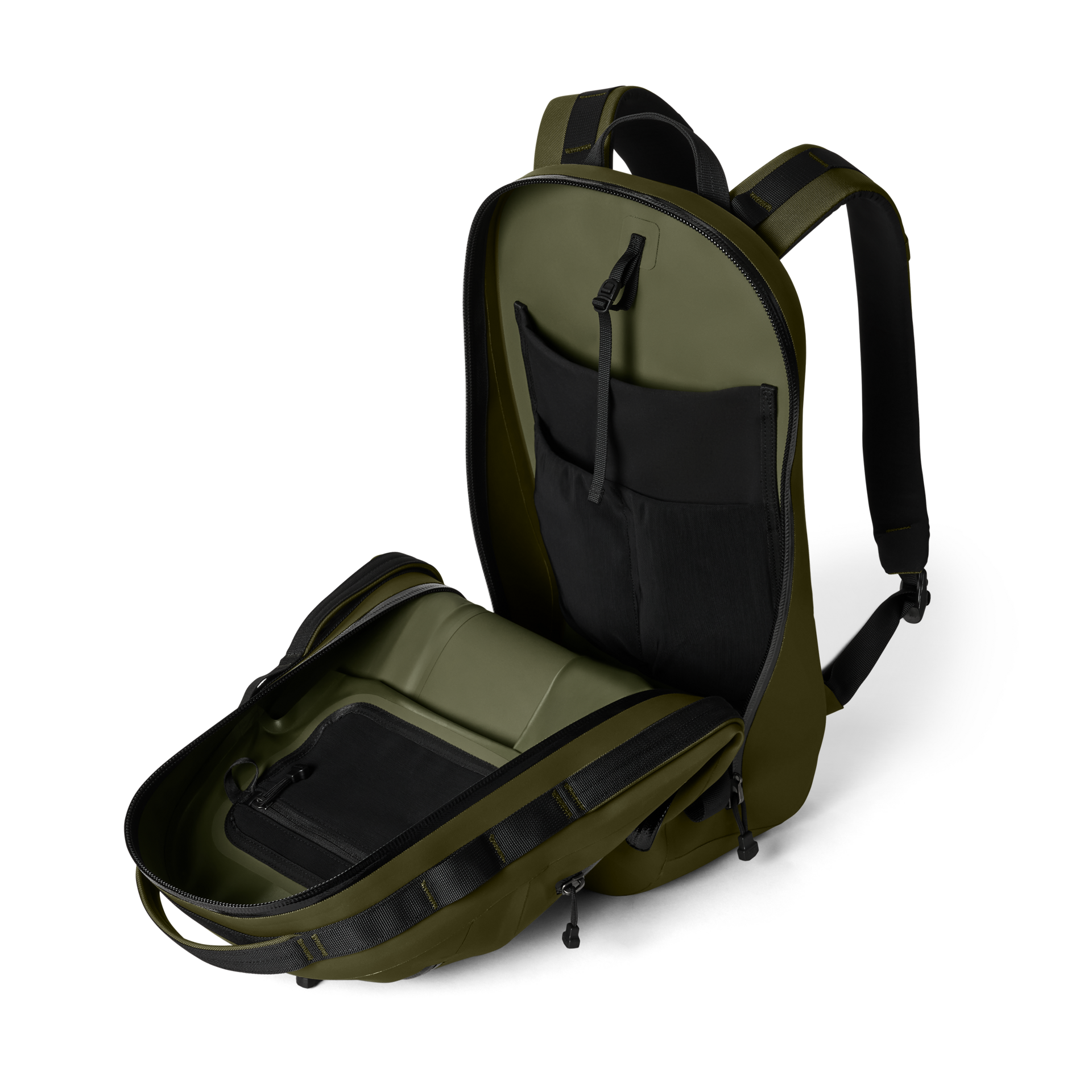 Mochila de 25L resistente al clima, Oliva, large