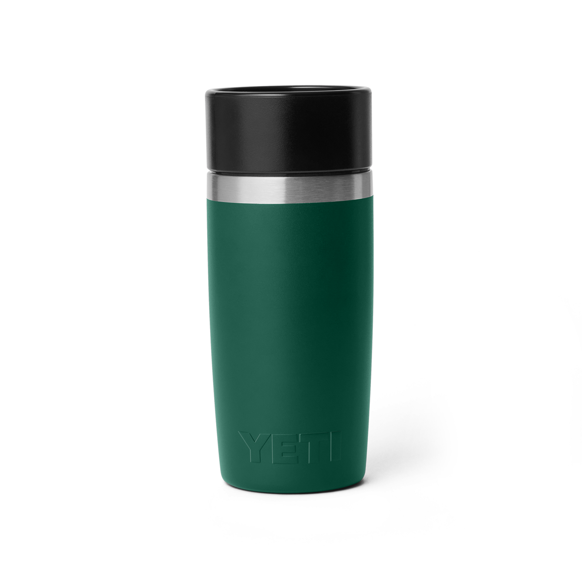 12 oz Travel Bottle, Black Forest Green, large