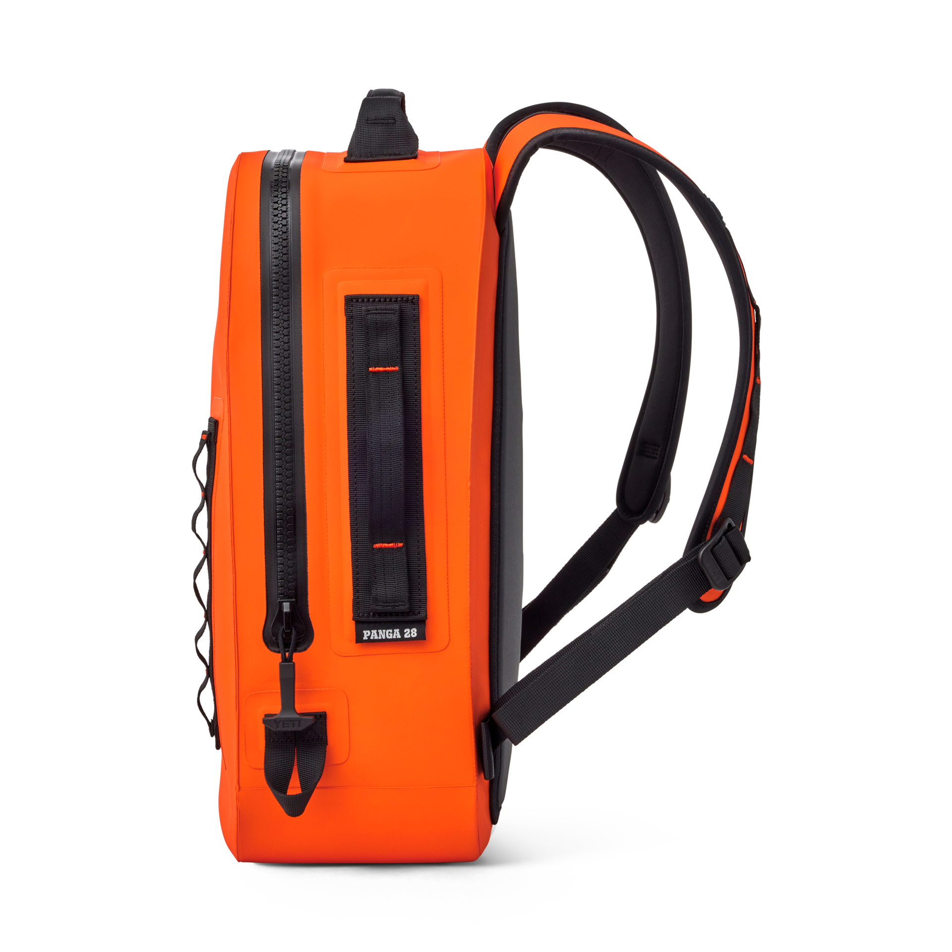 28L Waterproof Backpack, Orange/ Black, large