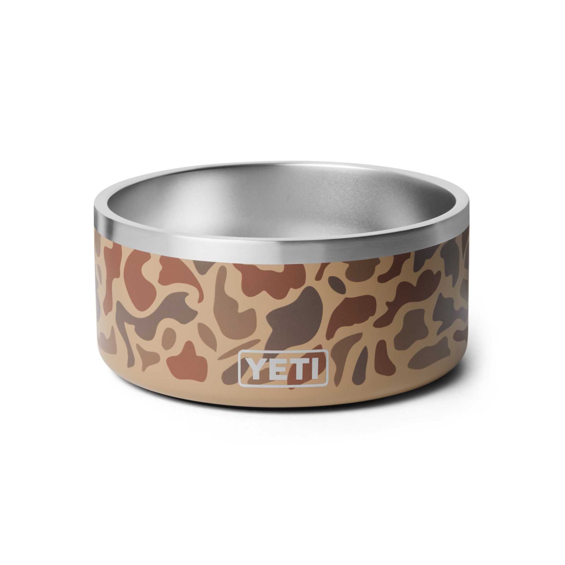 8 Dog Bowl, Wetlands Camo, large