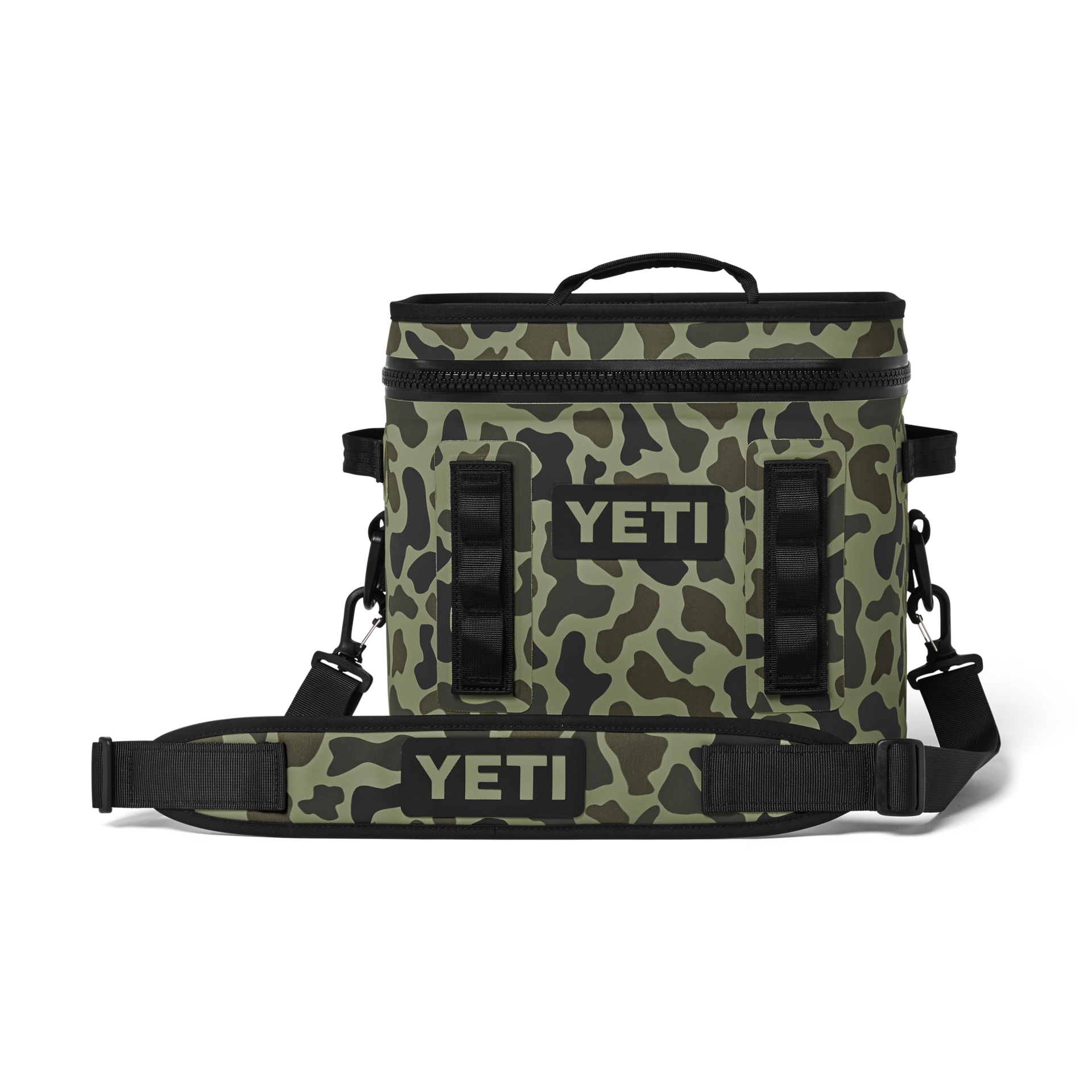 12 Soft Cooler, Olive Camo, large