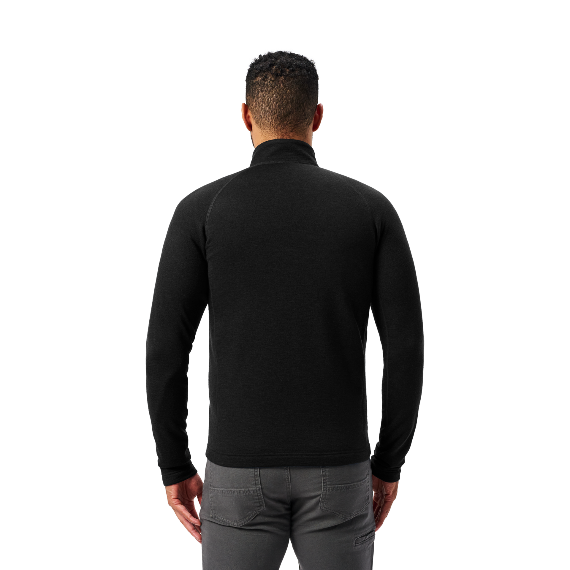Men&rsquo;s Merino 310 Full-Zip, Black, large