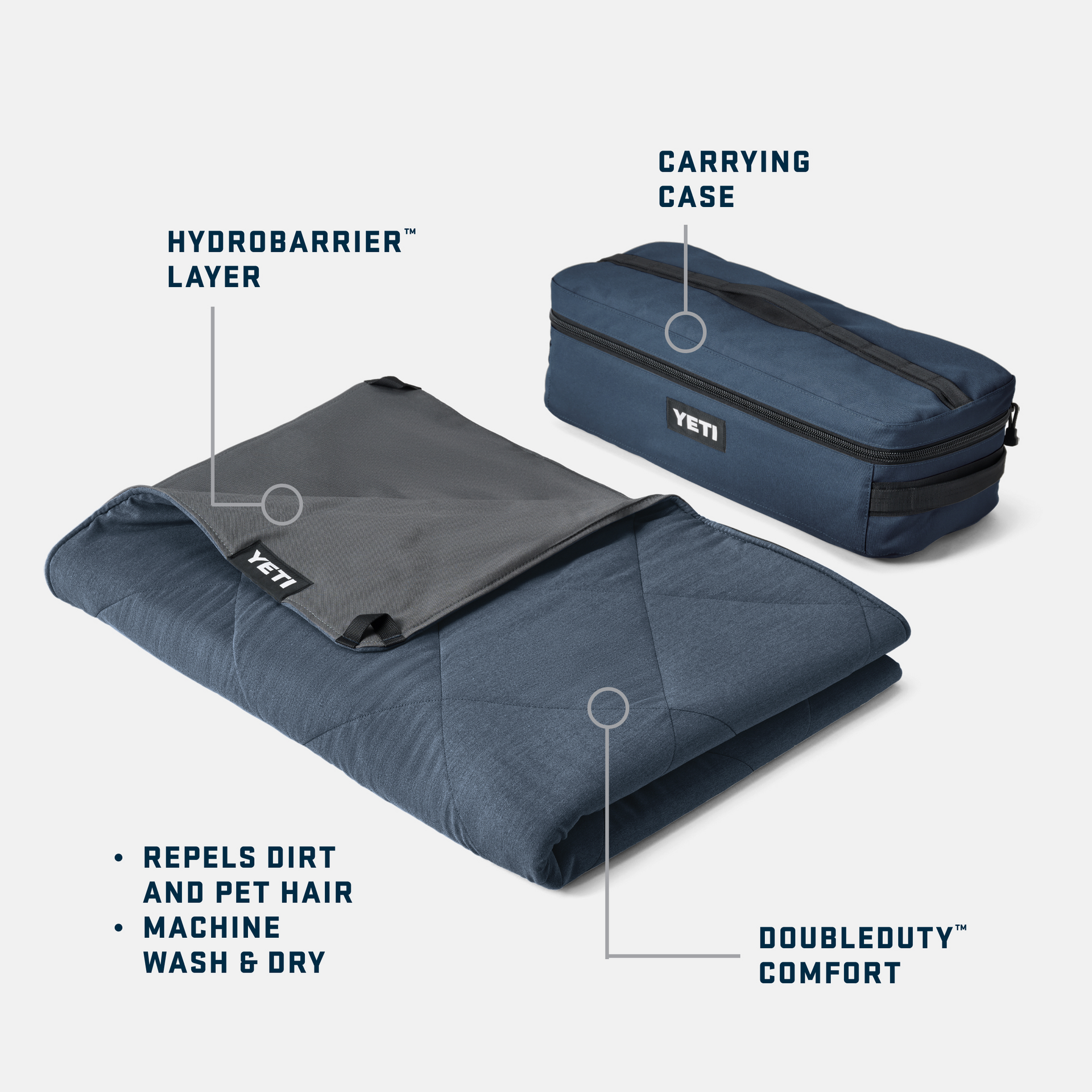 Blanket, Cape Taupe, large