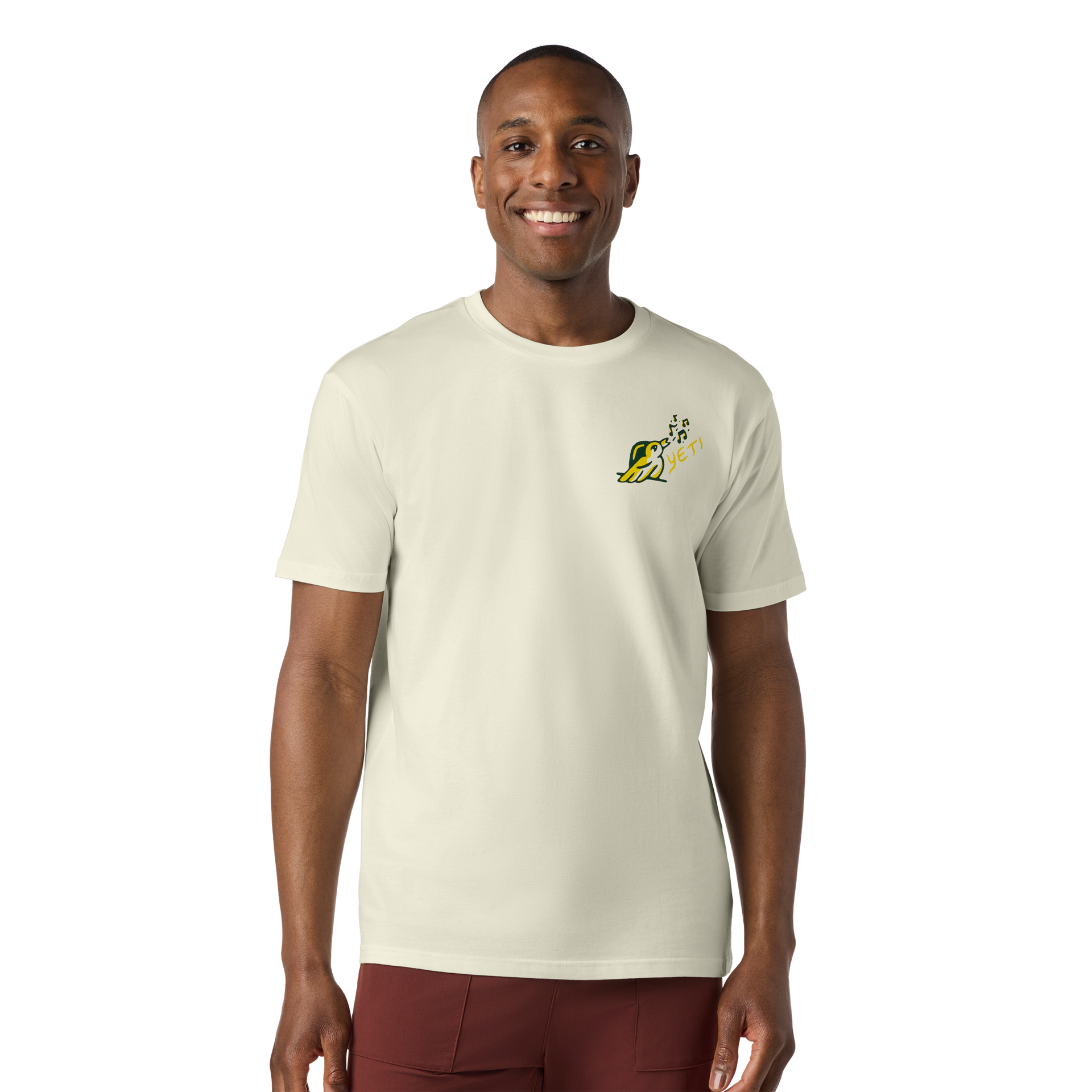 Short Sleeve T-Shirt, Natural, large