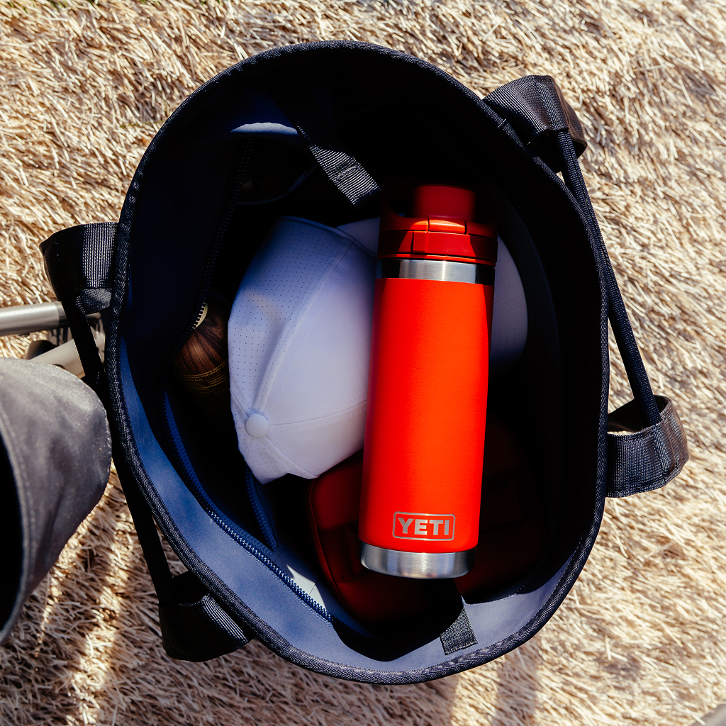 YETI Rambler 18 oz Insulated Water Bottle w/ Flip Chug Cap