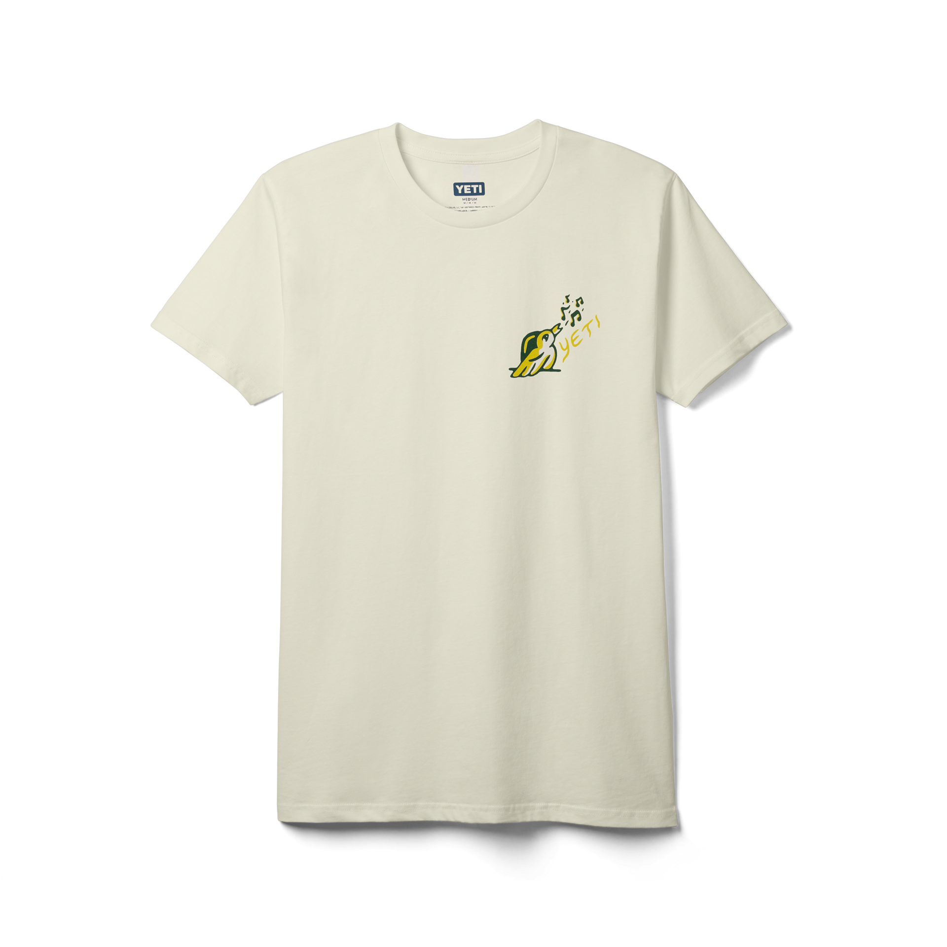 Short Sleeve T-Shirt, Natural, large